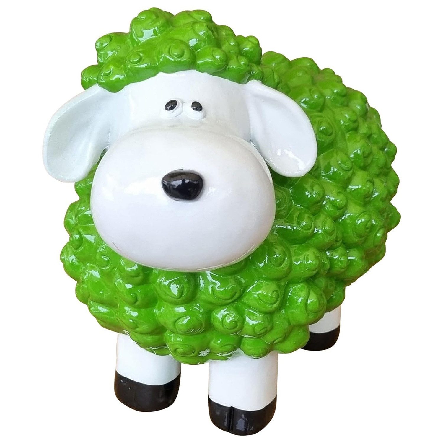 Fachhandel Plus Tierfigur Lustige Tierdeko Schaf klein bunt versch. Farben auswählbar (1 St), Charmante Tierfigur