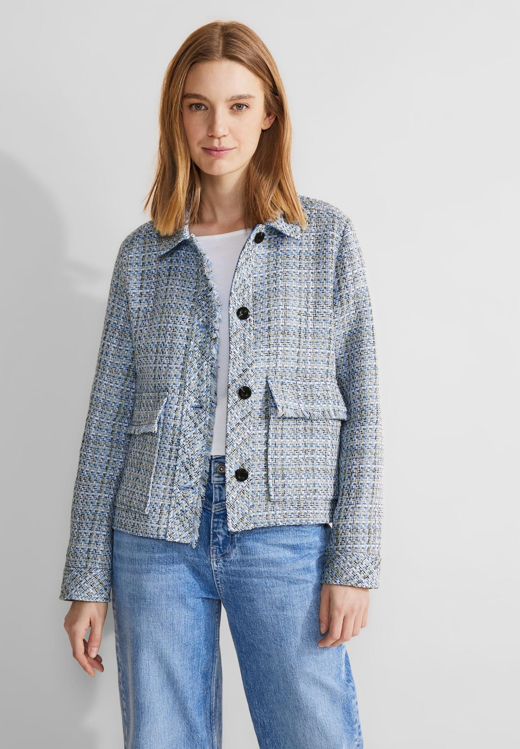 STREET ONE Bouclèjacke günstig online kaufen