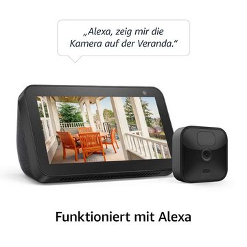 Amazon Blink Outdoor 3x kabellose witterungsbeständige 1080p Überwachungskamera (Außenbereich, Innenbereich)