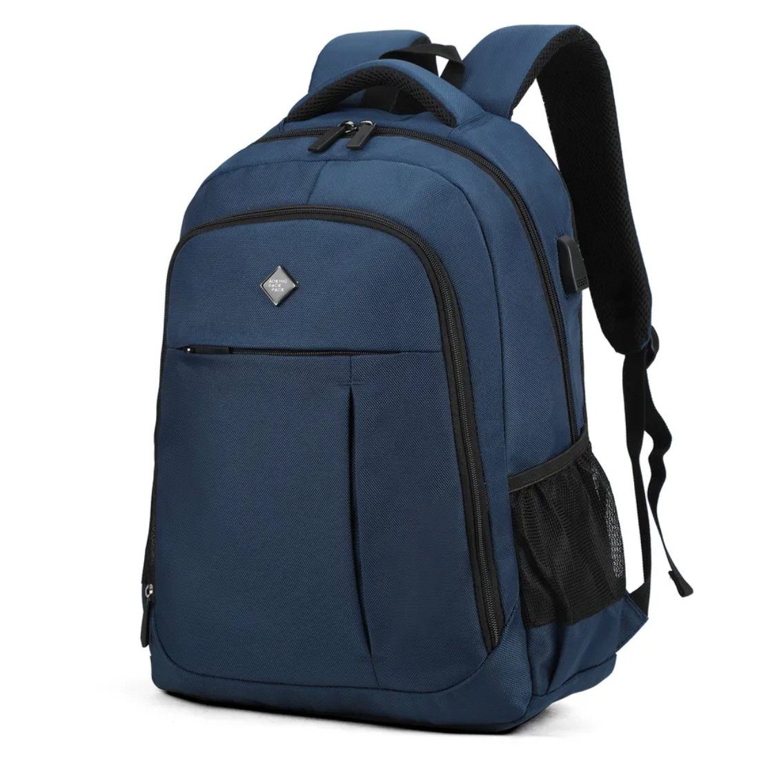 Aoking Freizeitrucksack Rucksack Schulrucksack Sportrucksack Laptoprucksack Tagesrucksack (blau), Rucksack (Laptopfach) Freizeit Reise Sport Arbeit Schule Uni