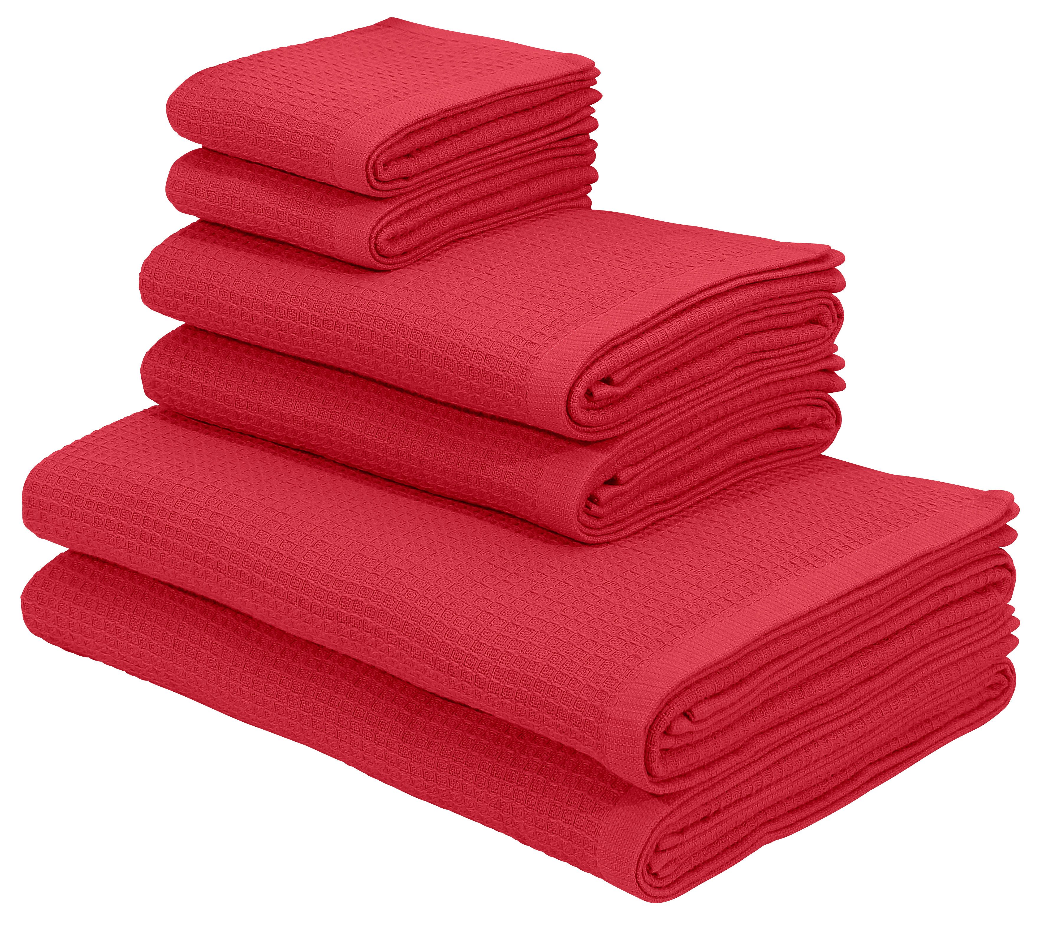 KangaROOS Handtuch Set Cassidy, Handtuch in Premium Qualität, 500 gr/m², Wa günstig online kaufen