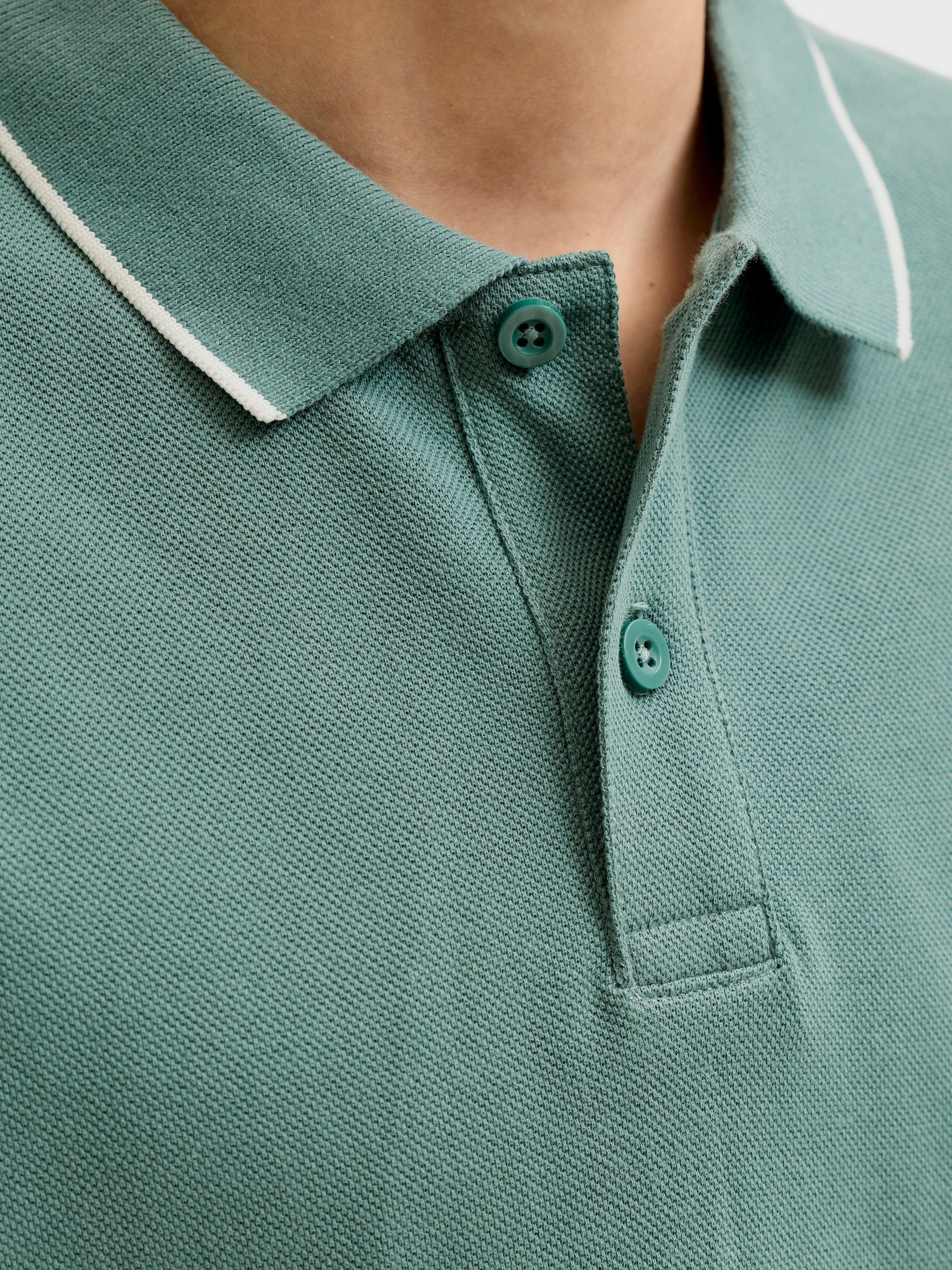 Jack & Jones Junior Poloshirt JPRBLAWESTON SS POLO JNR Baumwolle, regular fit