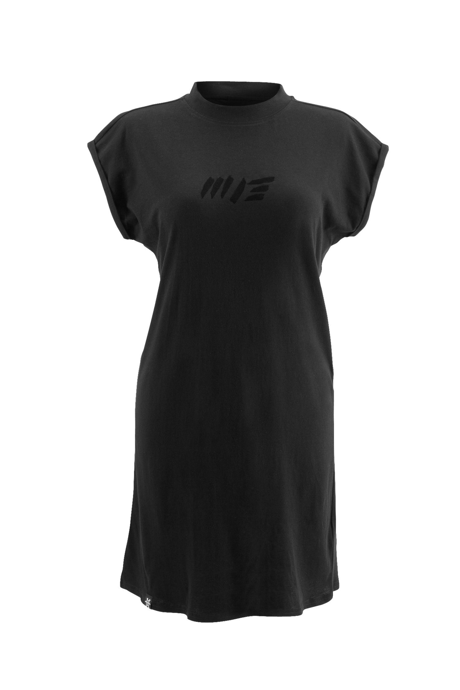 Manufaktur13 Shirtkleid Summer Tee Dress - Sommerkleid, T-Shirt Kleid, Jerseykleid 100% Baumwolle Black Out