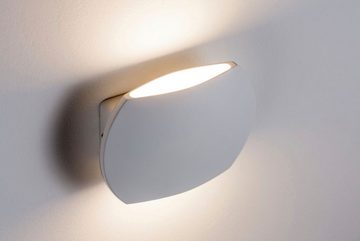 Paulmann LED Wandleuchte Bocca IP44 2x3W Weiß, LED fest integriert, Warmweiß