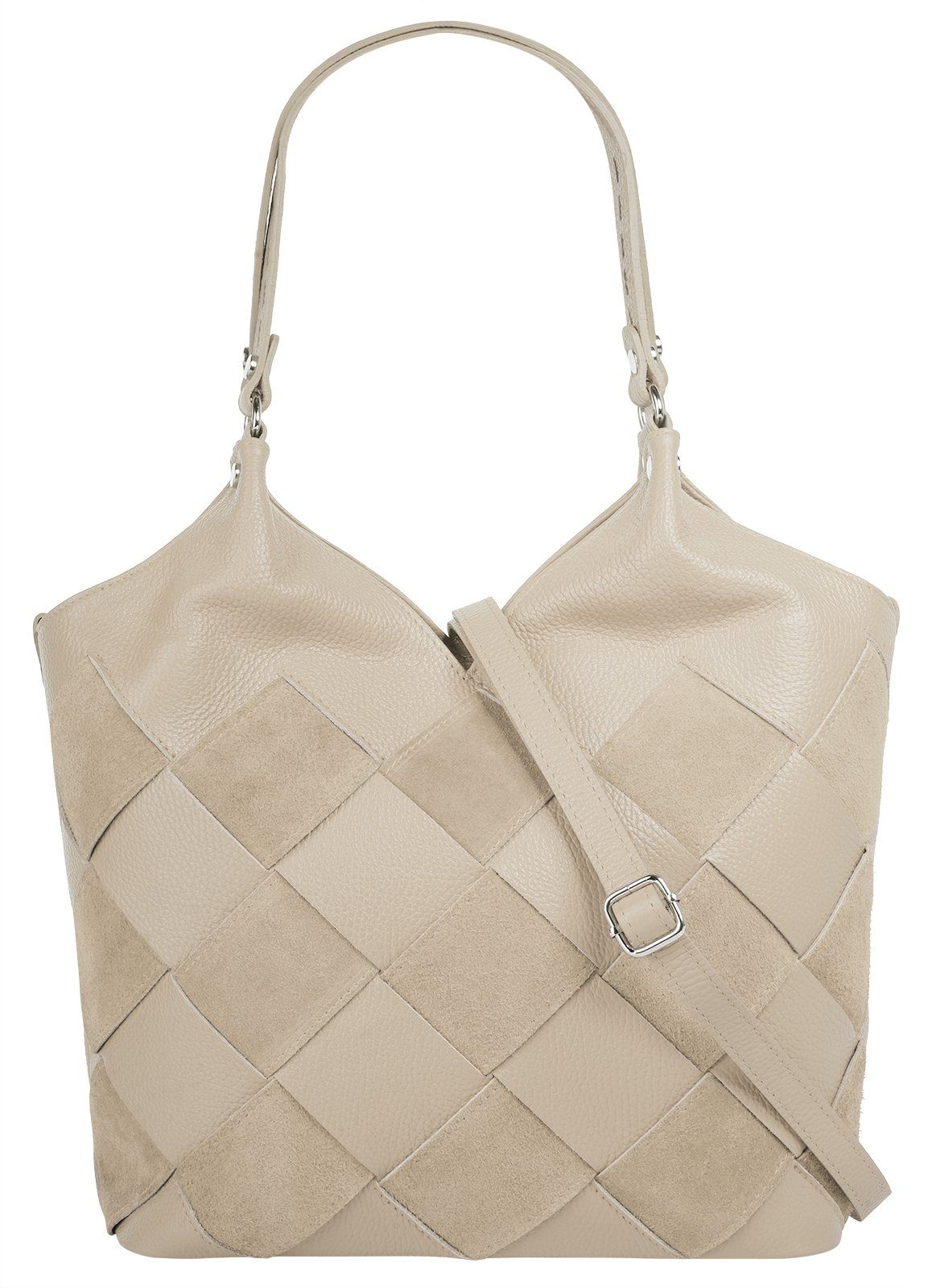 Samantha Look Shopper, echt Leder, Made in Italy. € 98,95