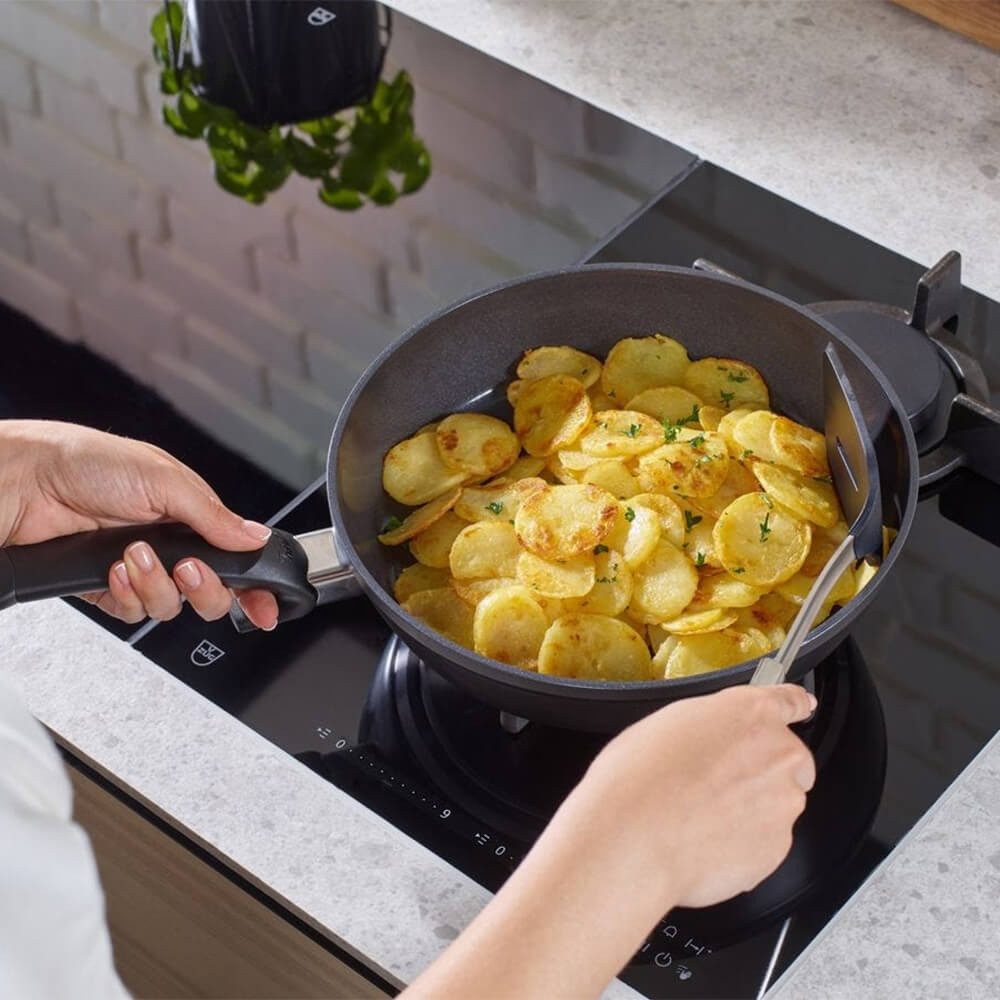 Fissler Pfannen-Set Fissler Pfannenset Ceratal Comfort Black Orbit 4-teilig