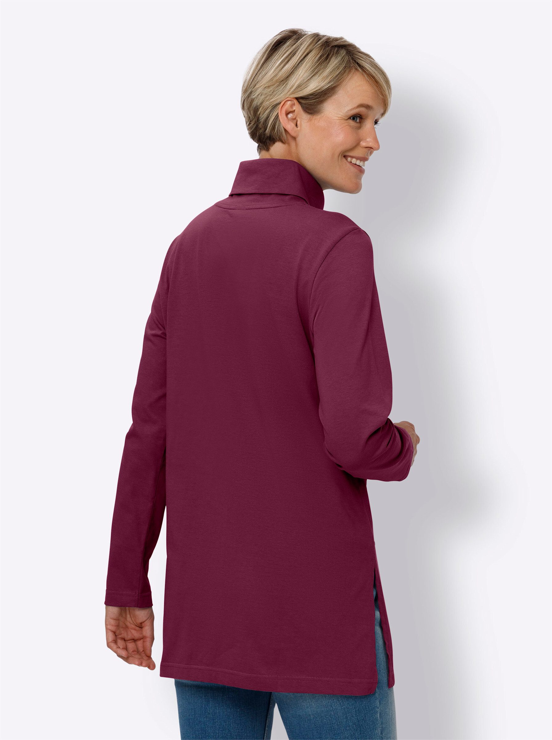 Sieh an! T-Shirt Longshirt Langarm