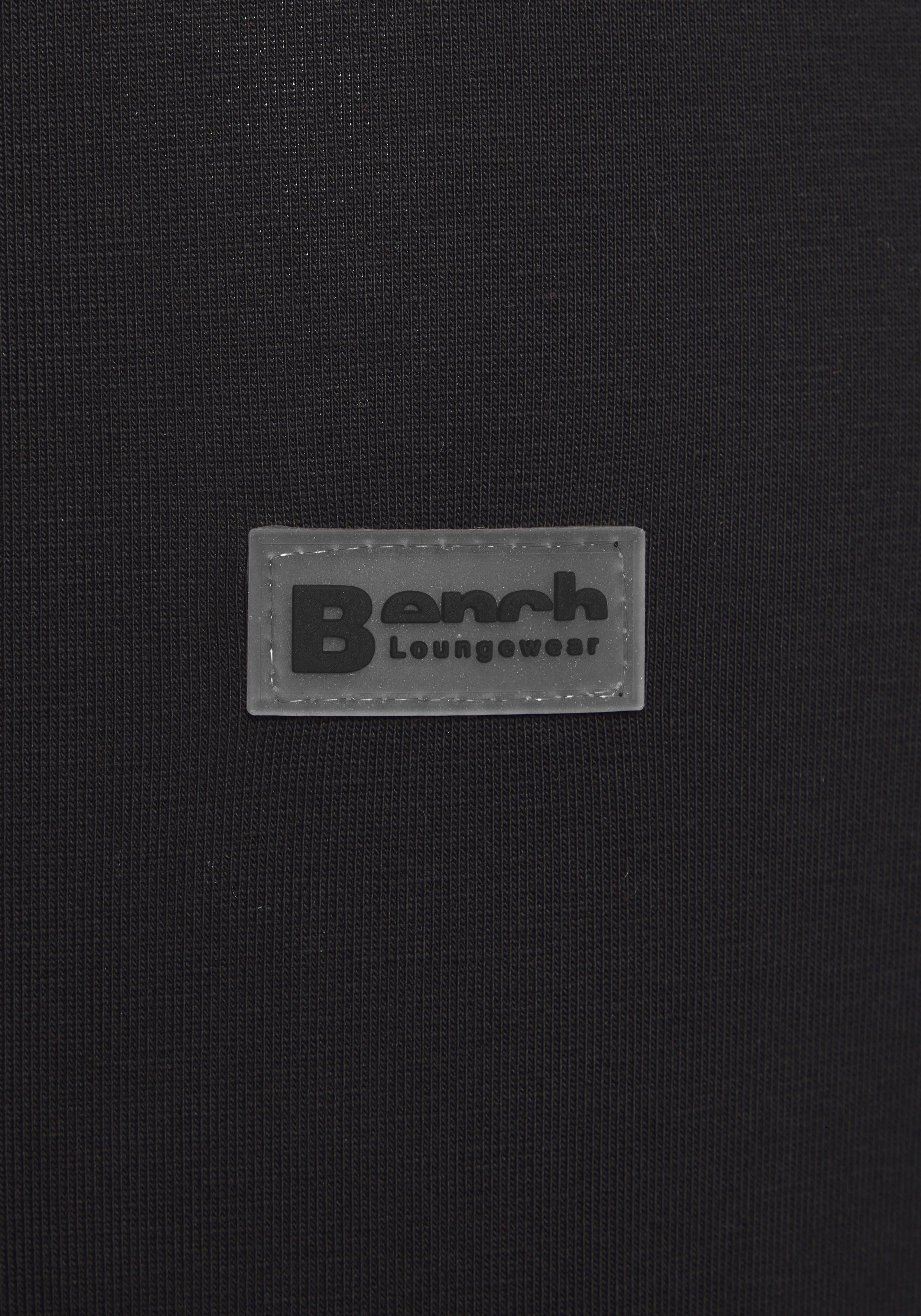 Bench. Loungewear Leggings mit Logo Silikon Badge, Loungewear