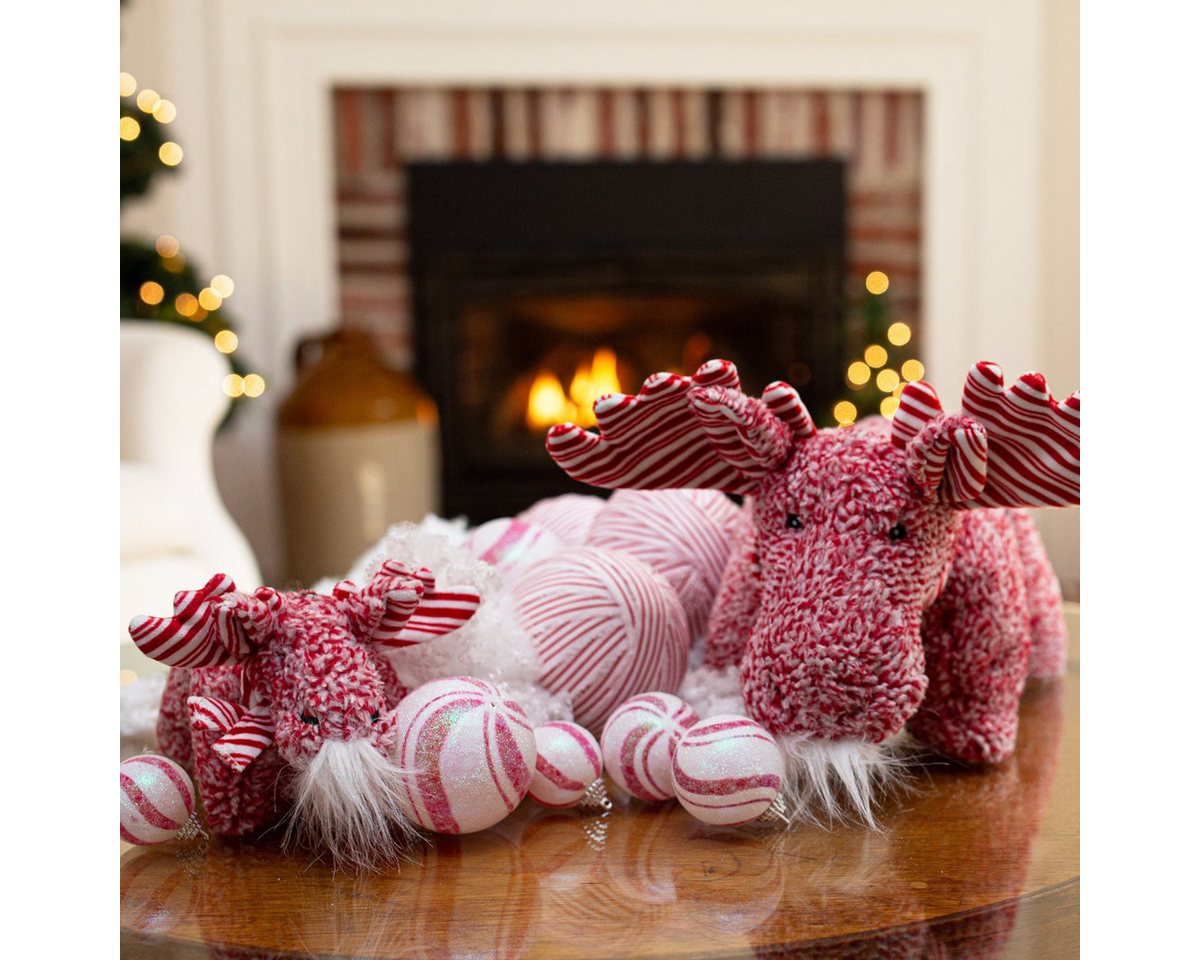 Thumbnail - HuggleHounds Tierkuscheltier Hundespielzeug Peppermint Collection Squooshie Moose
