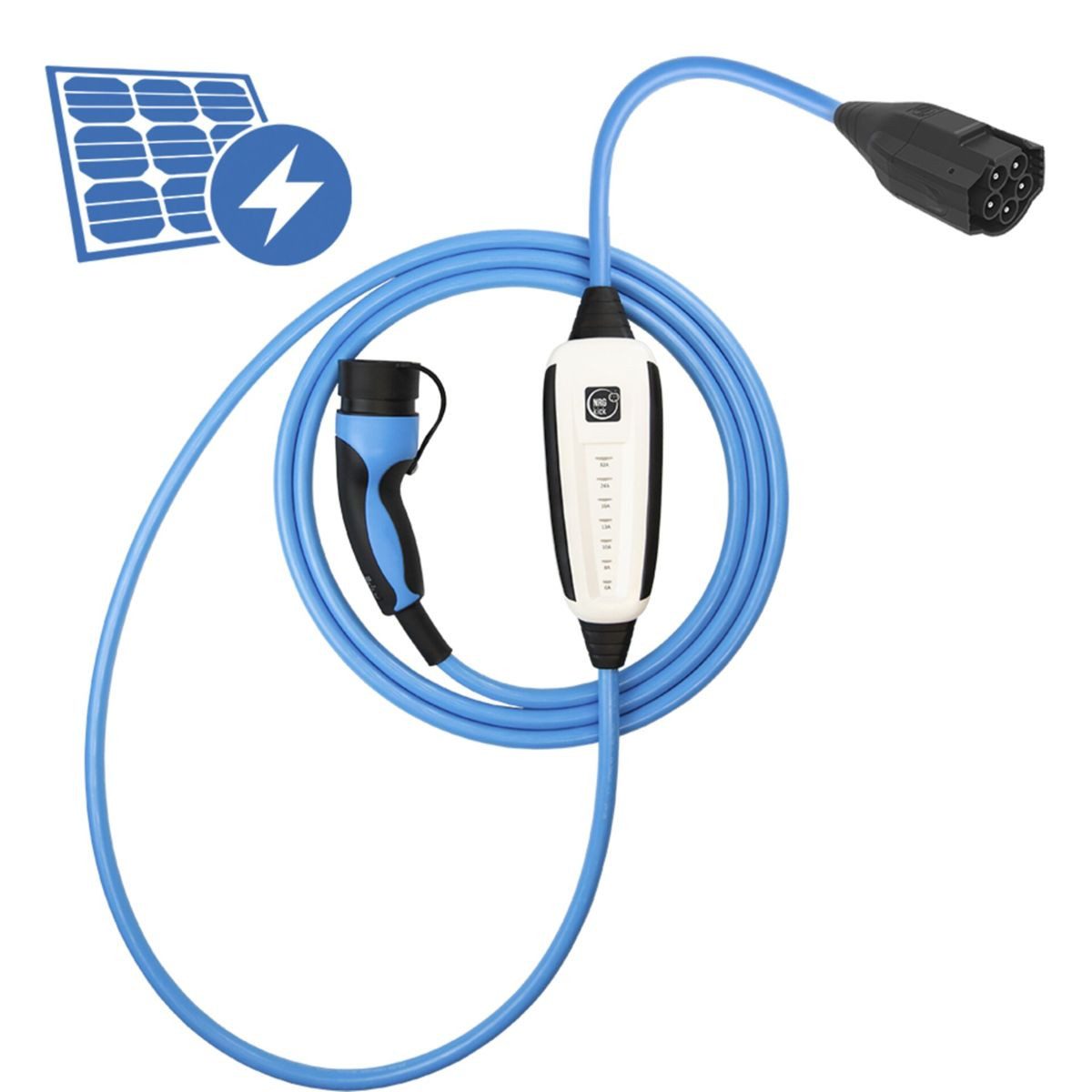 NRGkick Elektroauto-Ladestation 32A Pure für PV-Nutzer 10m WLAN