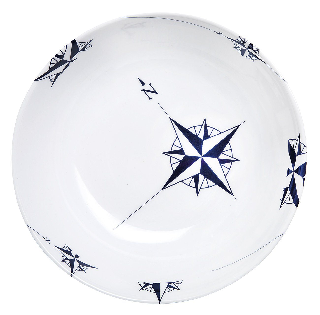 Marine Business Müslischale Salat- und Müslischüsselchen, 15 cm Durchmesser, rund - Northwind, - e, (1 Stück, 1-tlg)