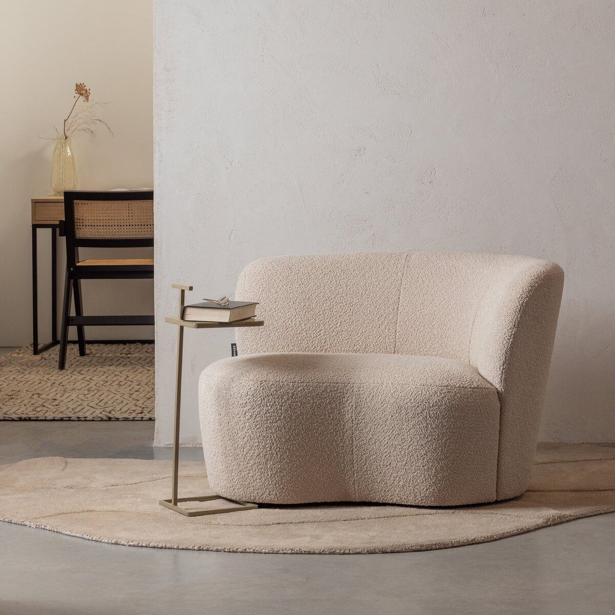 WOOOD Sofa, Weiche, runde Formen, kompakte Große