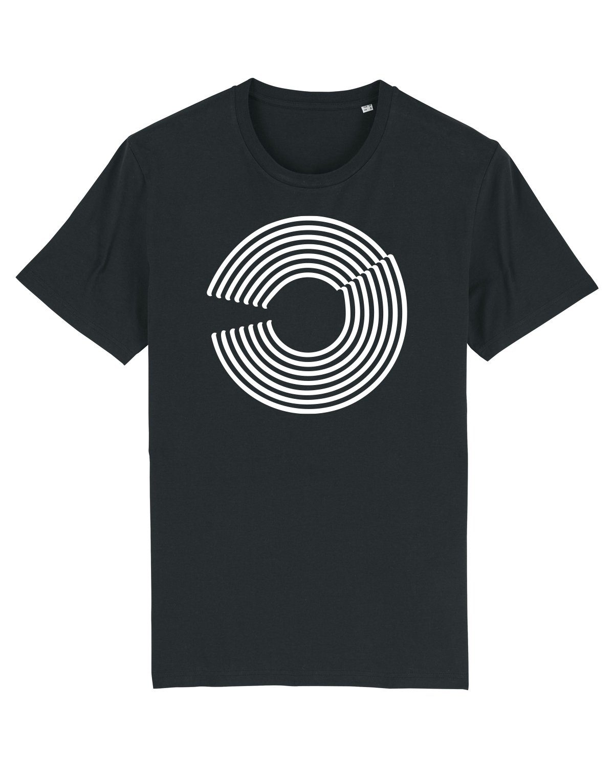 wat? Apparel Print-Shirt Abstract 01 (1-tlg) schwarz