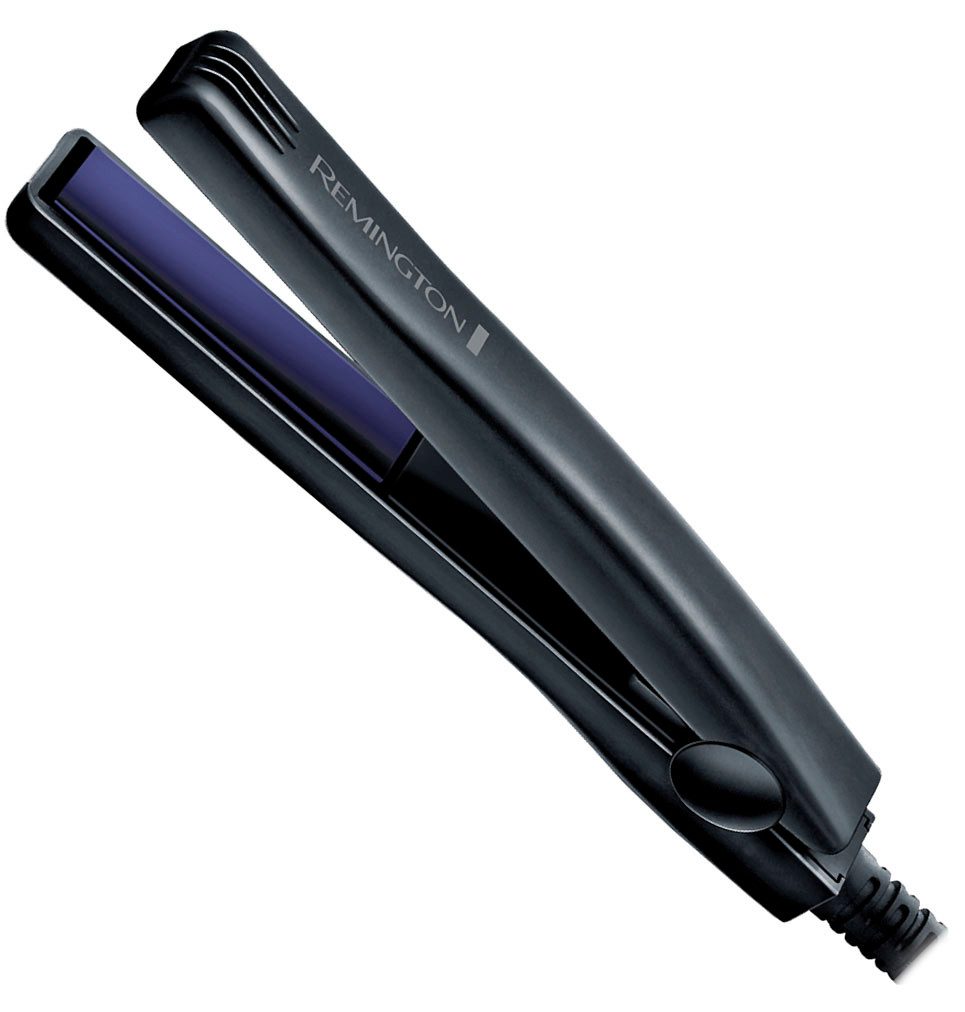 Remington Mini-Reiseglätteisen S2880 Keramik-Beschichtung, Mini-Reise-Haarglätter, On The Go, Frauen & Männer Haarstyling lila|schwarz
