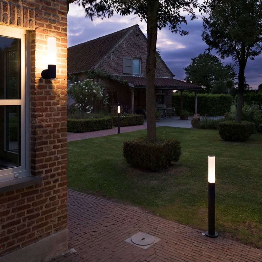 SLV Außen-Stehlampe LED Wegeleuchte Aponi, anthrazit, 3000K, IP65, LED