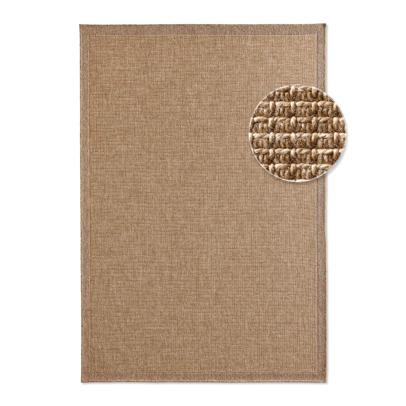 TaraCarpet Teppich Outdoor & Indoor Teppich wetterfest Borneo Sisal-Jute-Op günstig online kaufen