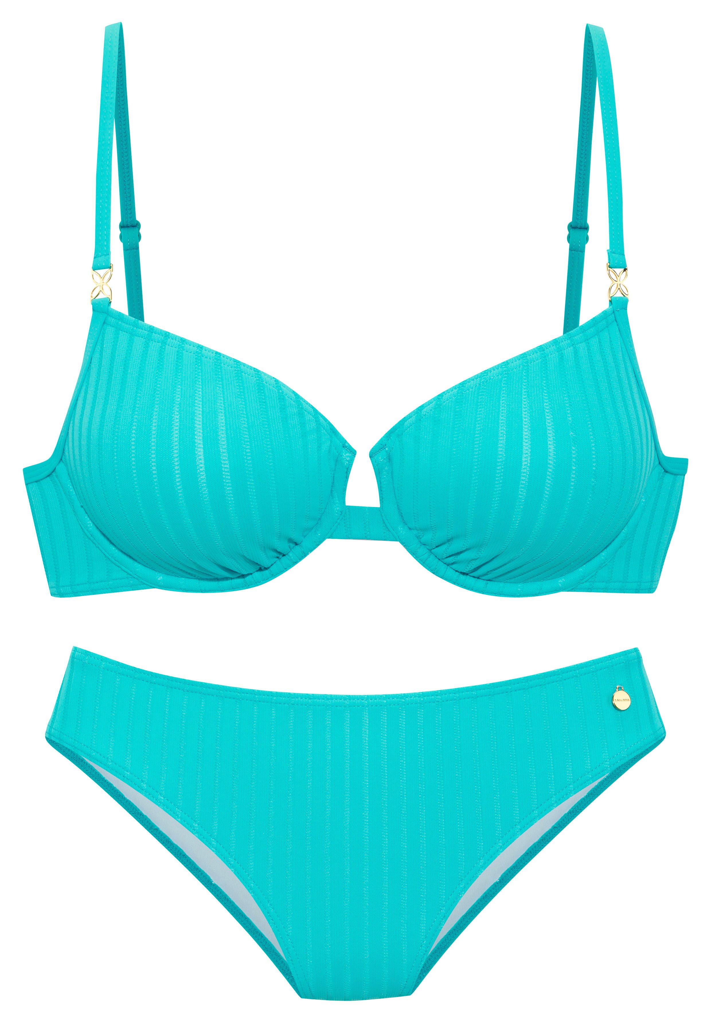 LASCANA Bügel-Bikini Omono mit Zierschnallen – Bild 2 von 4