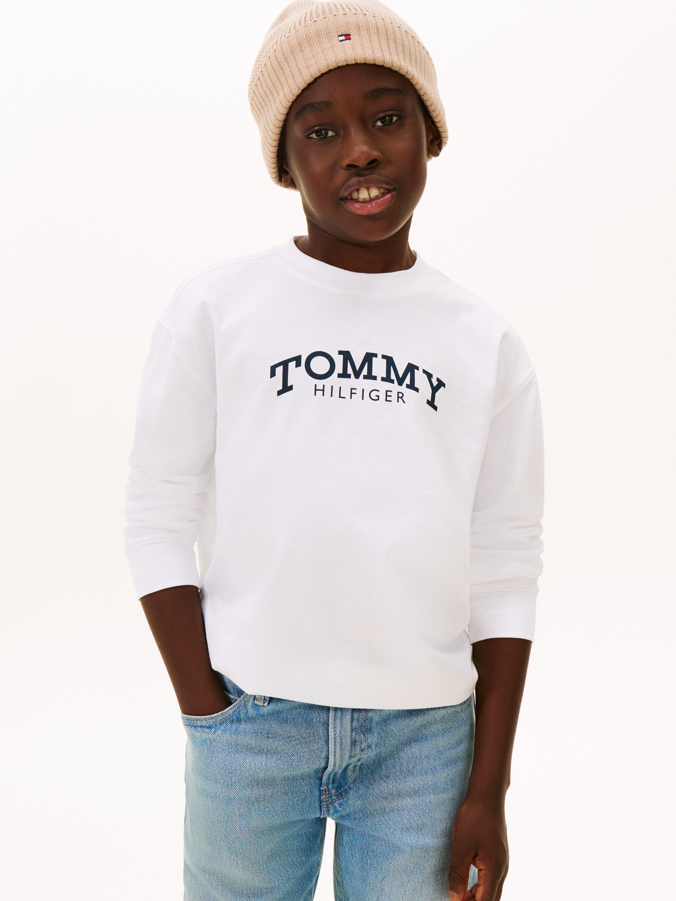 Tommy Hilfiger Langarmshirt Regular fit, für Kinder bis 16 Jahre