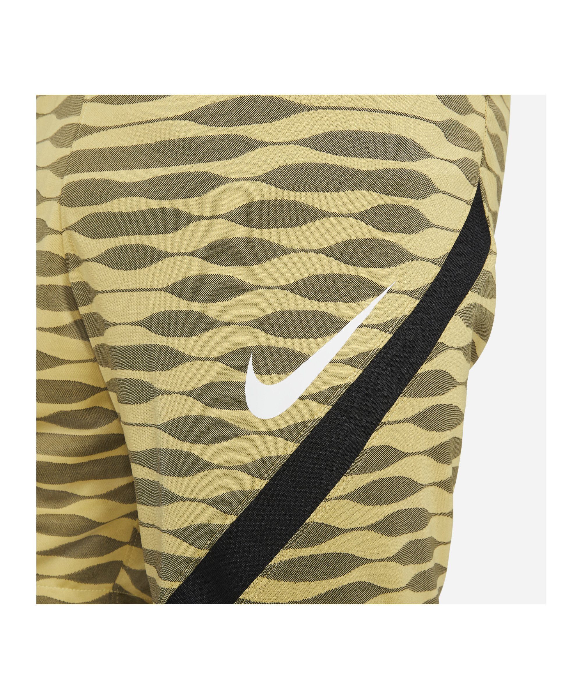 Nike Sporthose gelbweiss Knit Strike Short 21