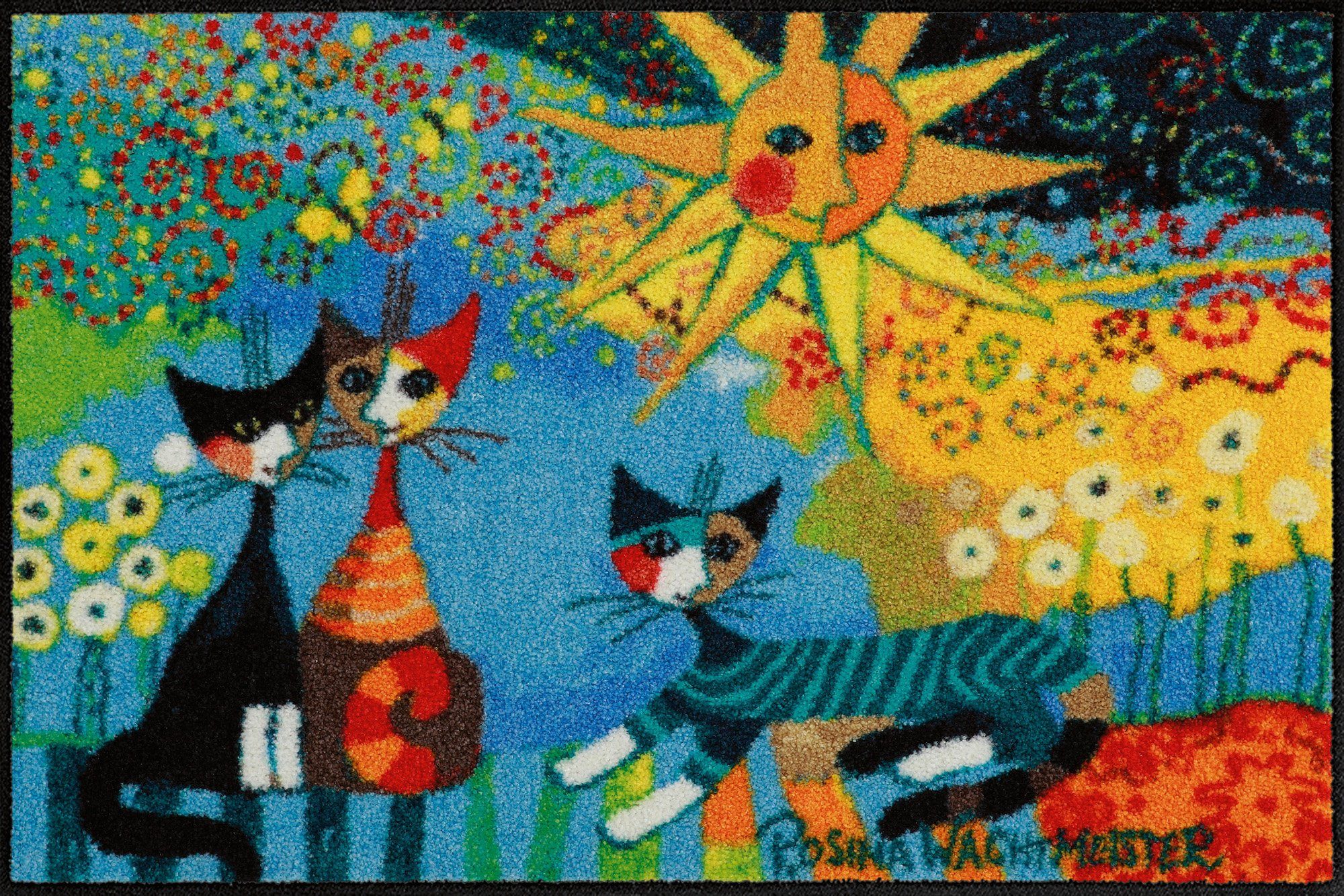 Rosina Wachtmeister Fußmatte Fußmatte, eckig, Höhe: 7 mm, Motiv