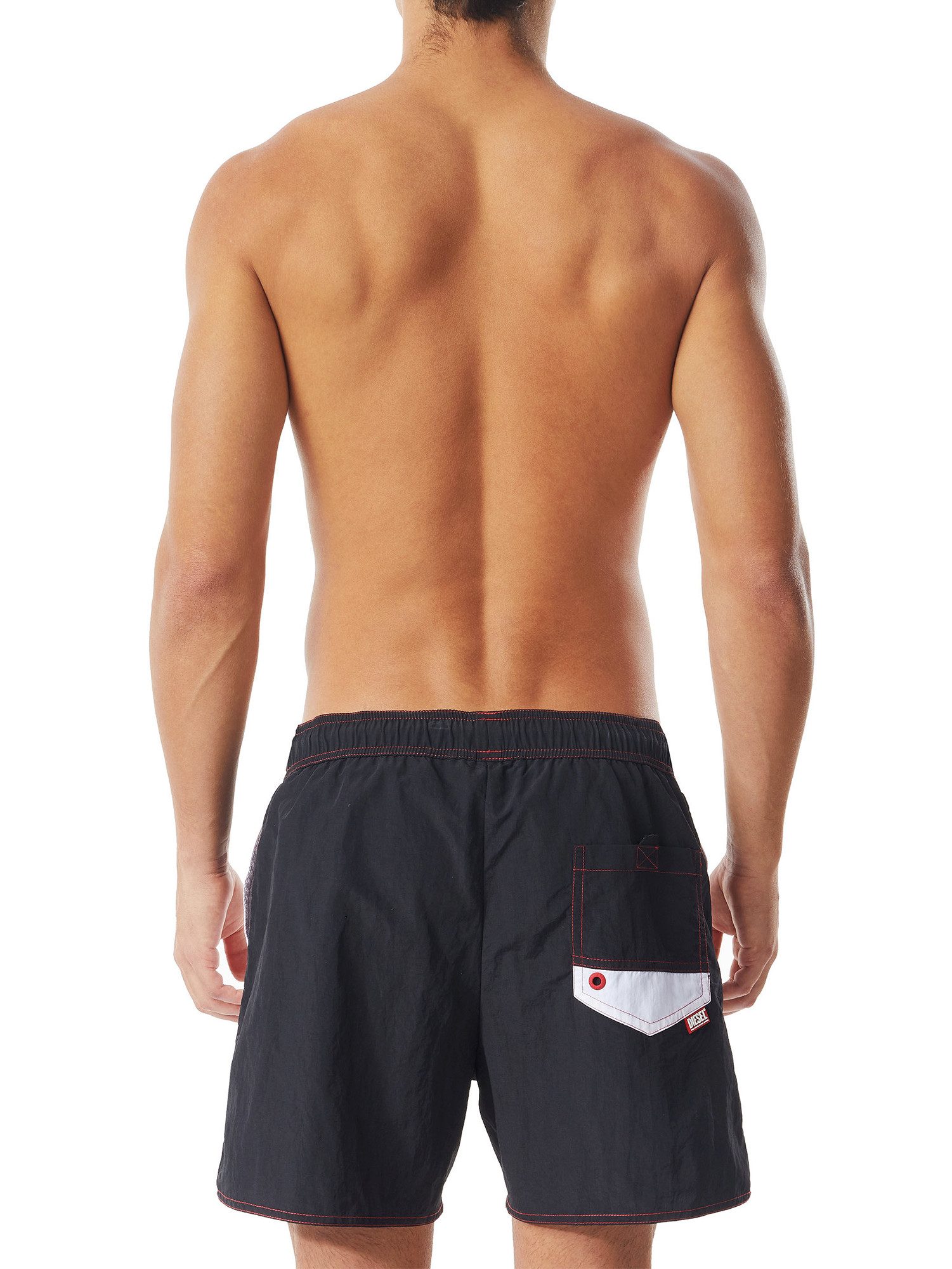 Diesel Badeshorts Badehose mit Kordelzug und Retro-Logo - BMBX-CAYBAY günstig online kaufen