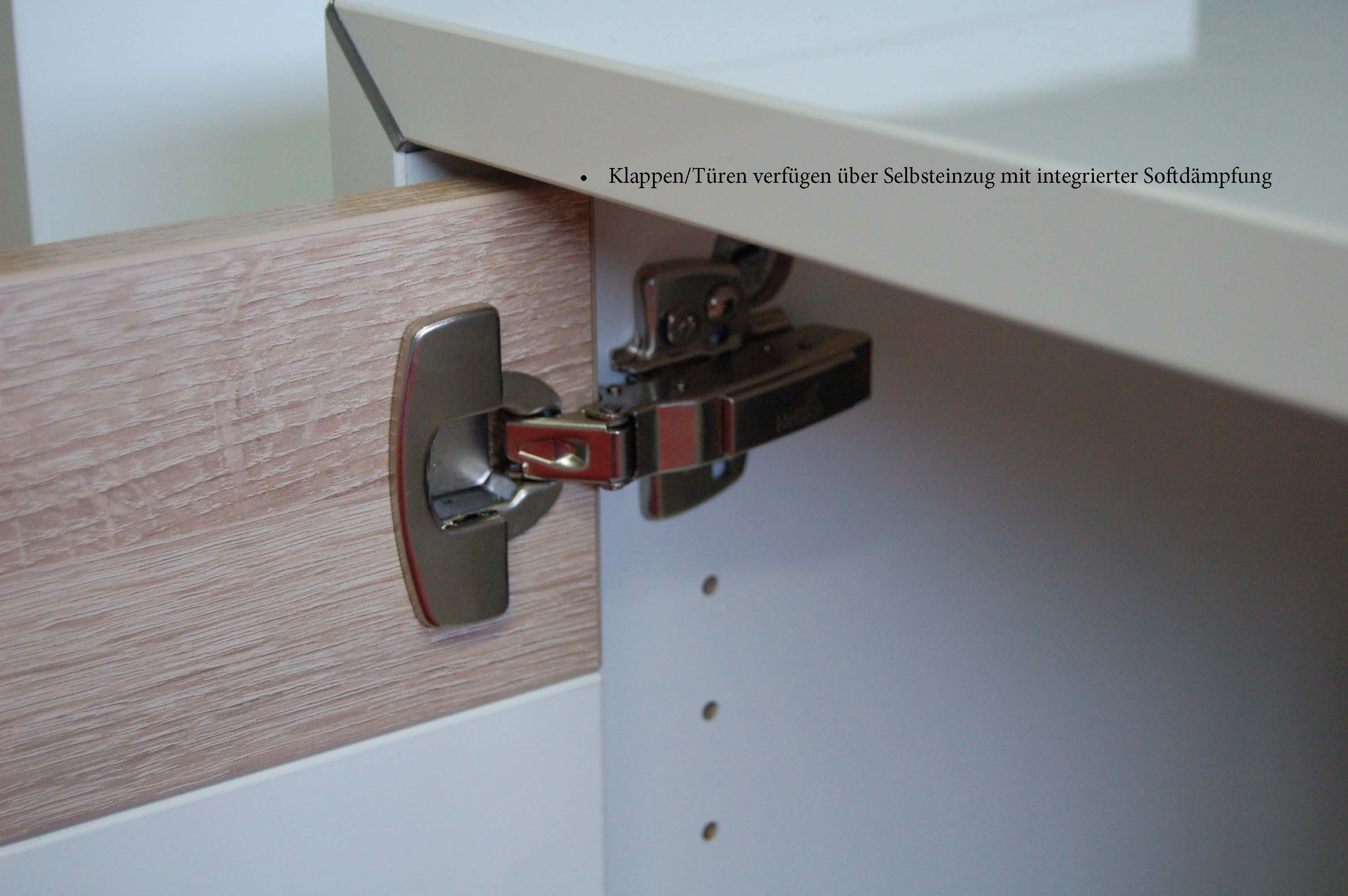 Schnepel TV-Schrank S1 Türen TV-Möbel mit 1667mm Echt Breite Schiefer 3 SK-3