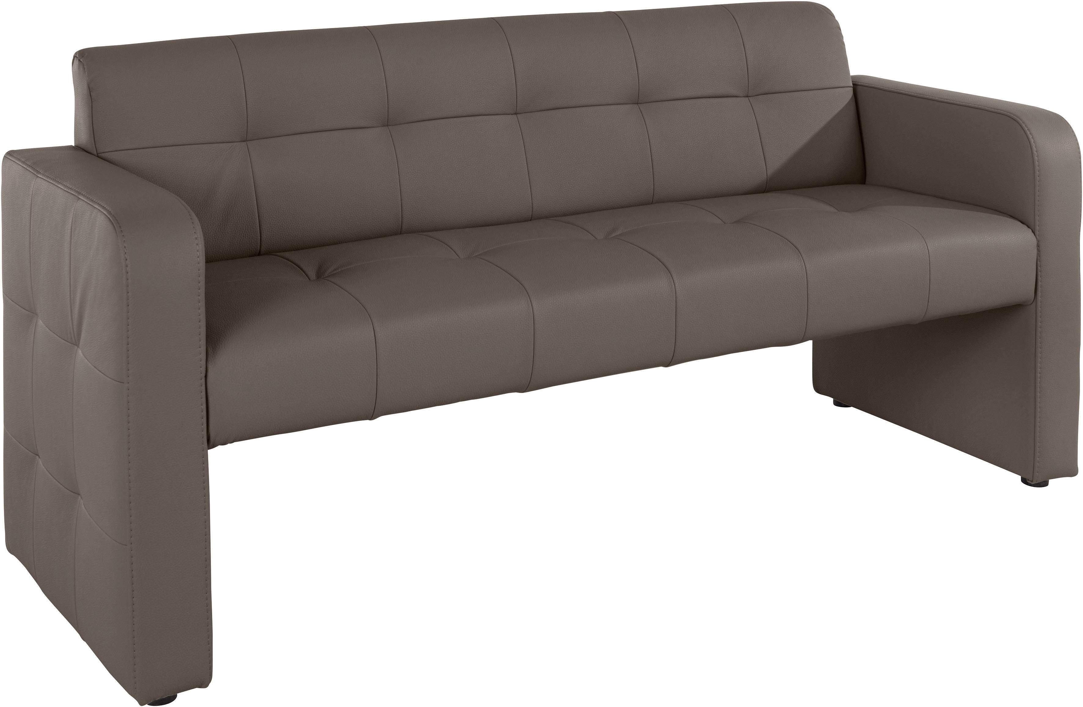 exxpo - sofa fashion Polsterbank Barista Küchensofa mit Komfortsitzhöhe 49cm, tolle Detailverarbeitung, frei im Raum stellbar