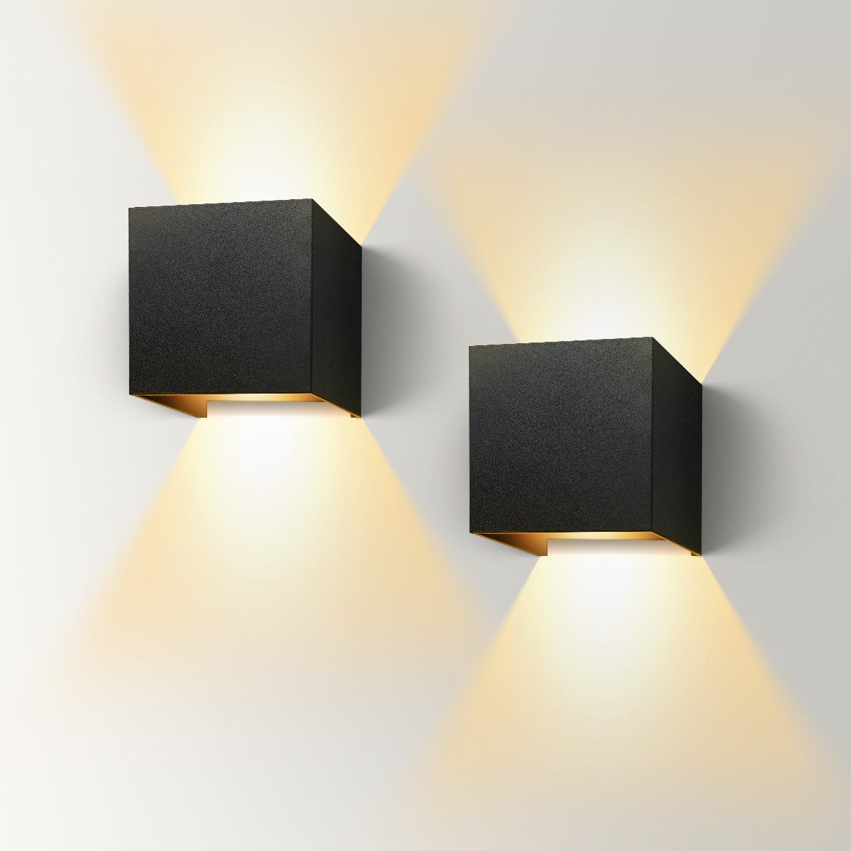 Simloveve Wandleuchte LED Wandleuchte Wandlampe Innen günstig online kaufen
