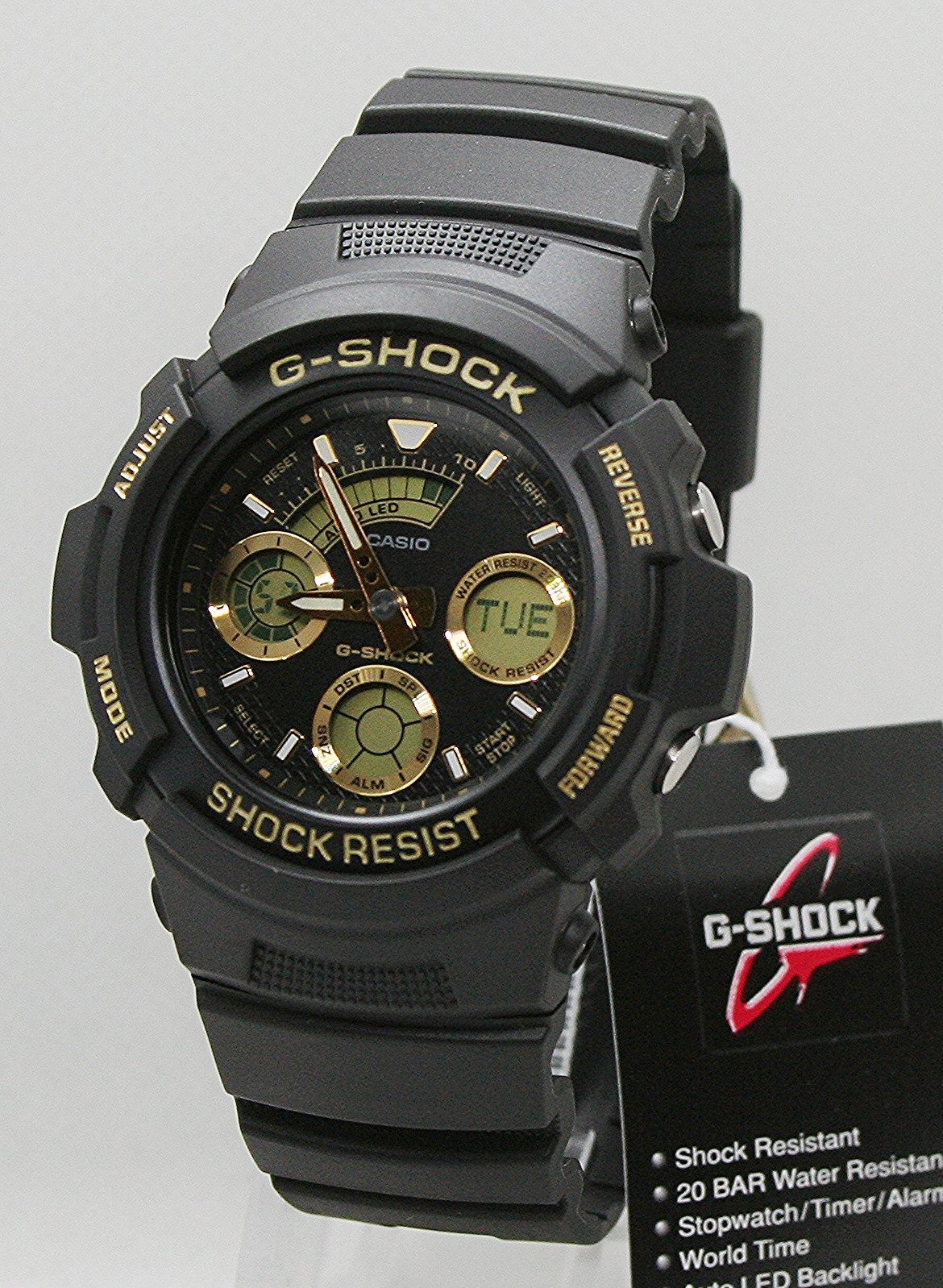 CASIO G-SHOCK Quarzuhr Casio G Shock AW-591GBX-1A9ER, (1-tlg)