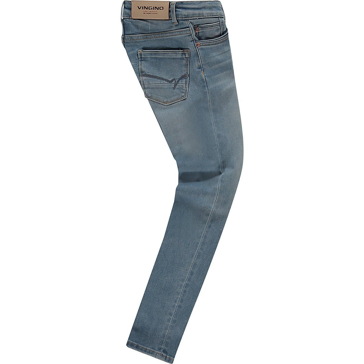 Kinder Teens (Gr. 128 - 182) Vingino Regular-fit-Jeans Jeanshose BELIZE für Mädchen
