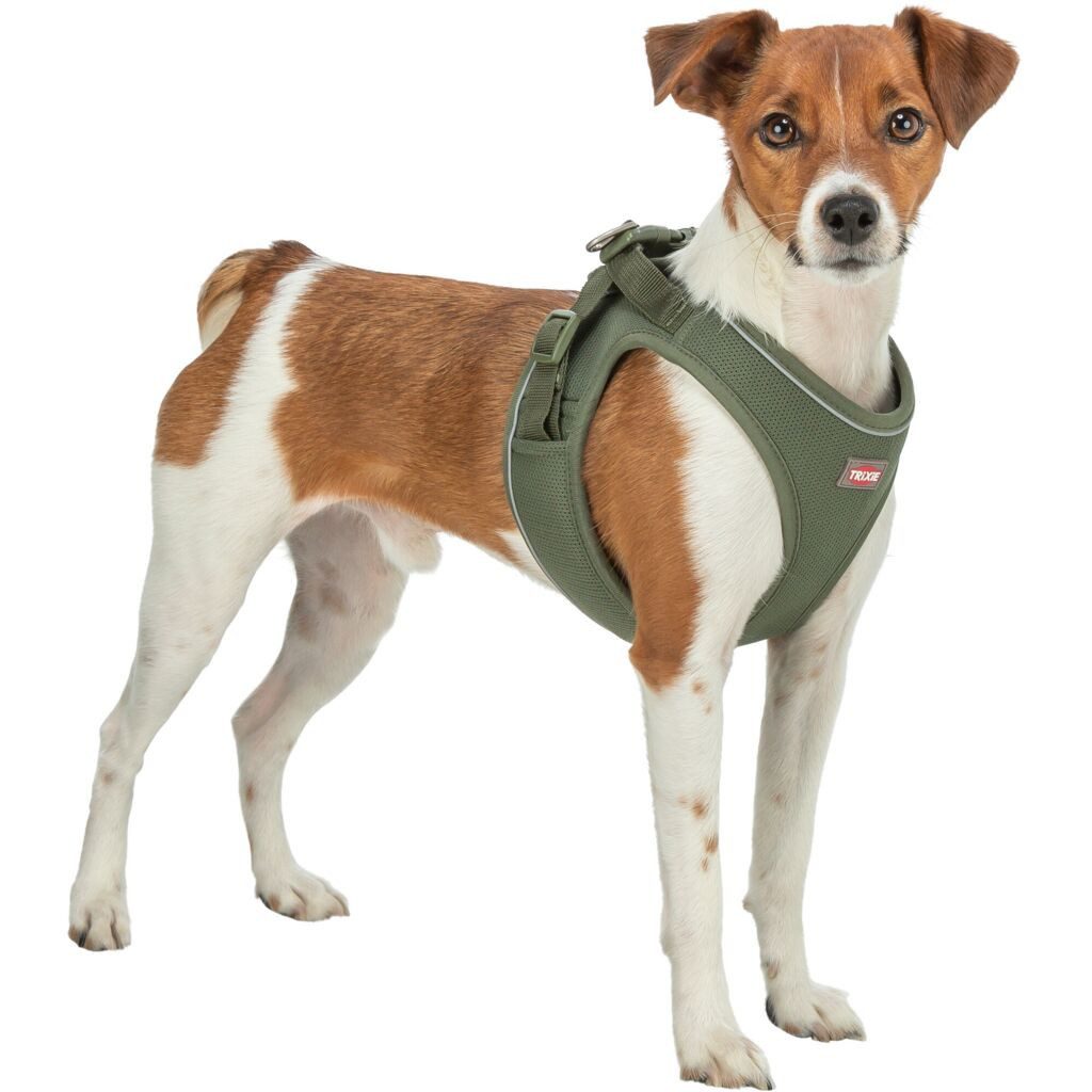TRIXIE Hunde-Geschirr Atmungsaktives Hundegeschirr Premium UrbanVest mit verstellbarem Bauch, Gurtband