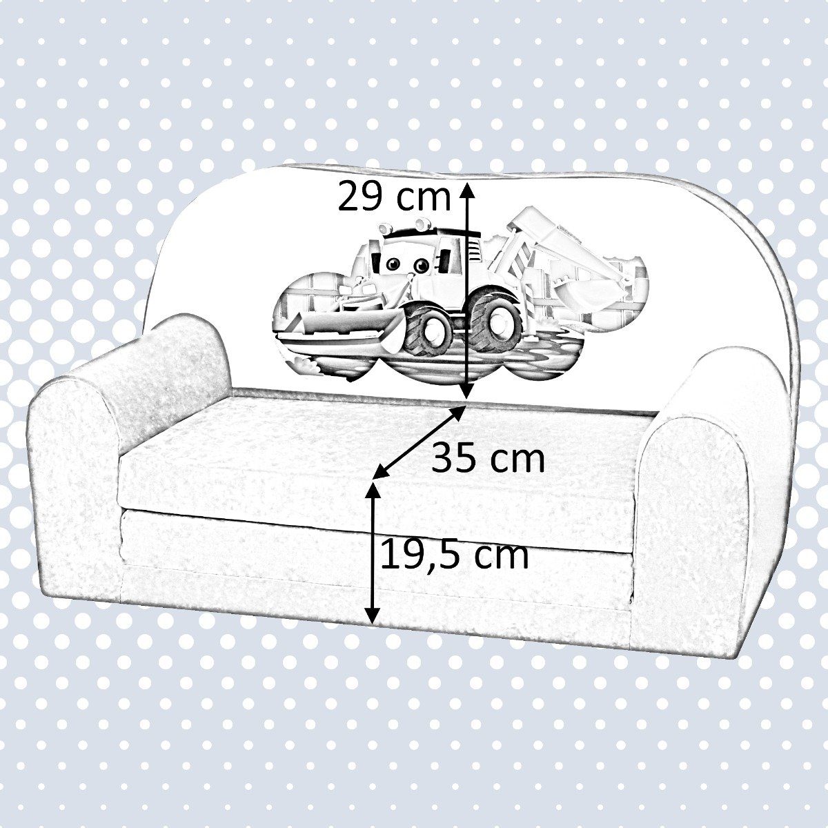 Stillerbursch Kindersofa Spielsofa, Baby Sofa, Kindersofa günstig online kaufen