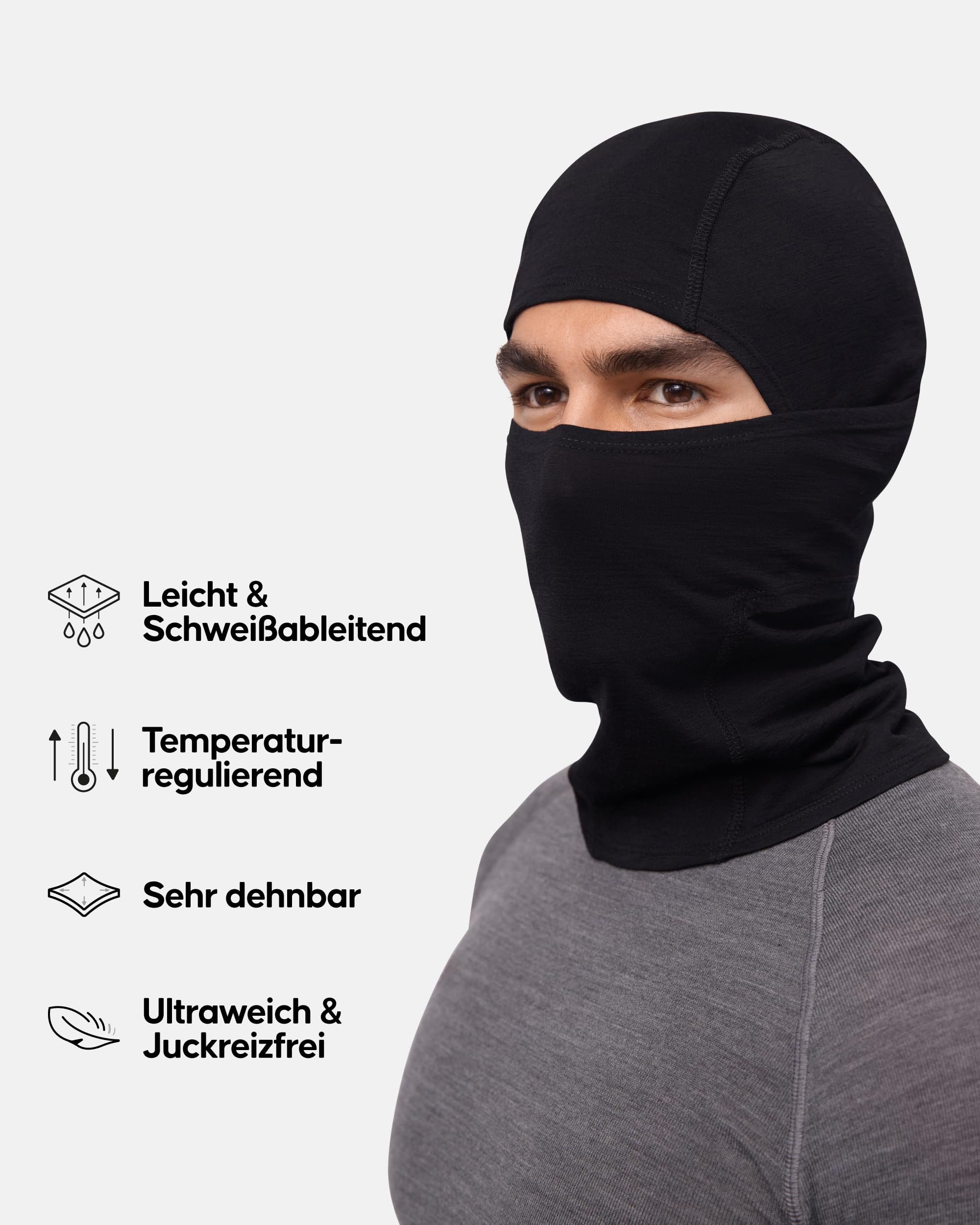 Coonoor Sturmhaube Herbst Winter Skimaske Balaclava günstig online kaufen
