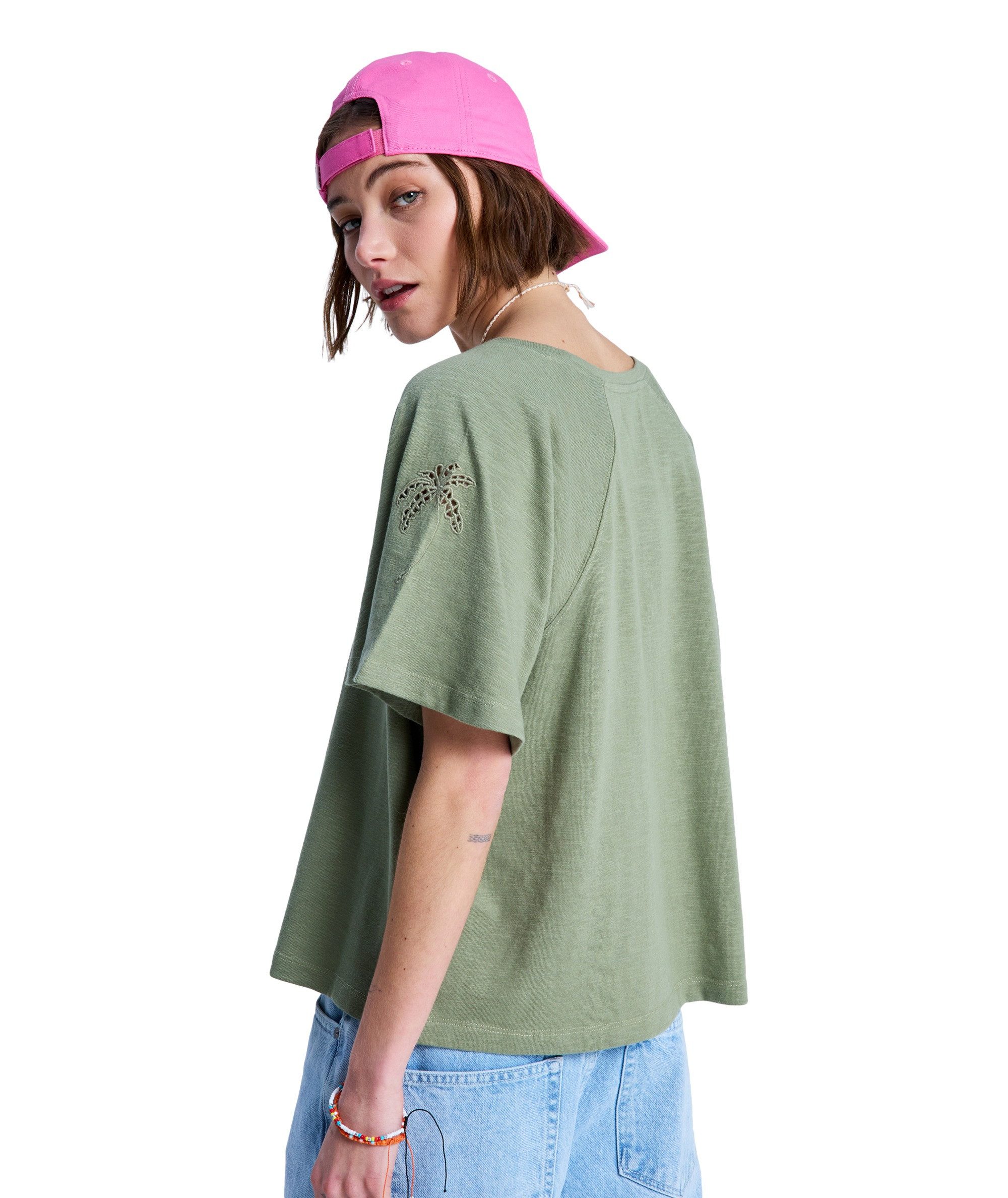 Roxy T-Shirt TIME FOR PALM TREE günstig online kaufen