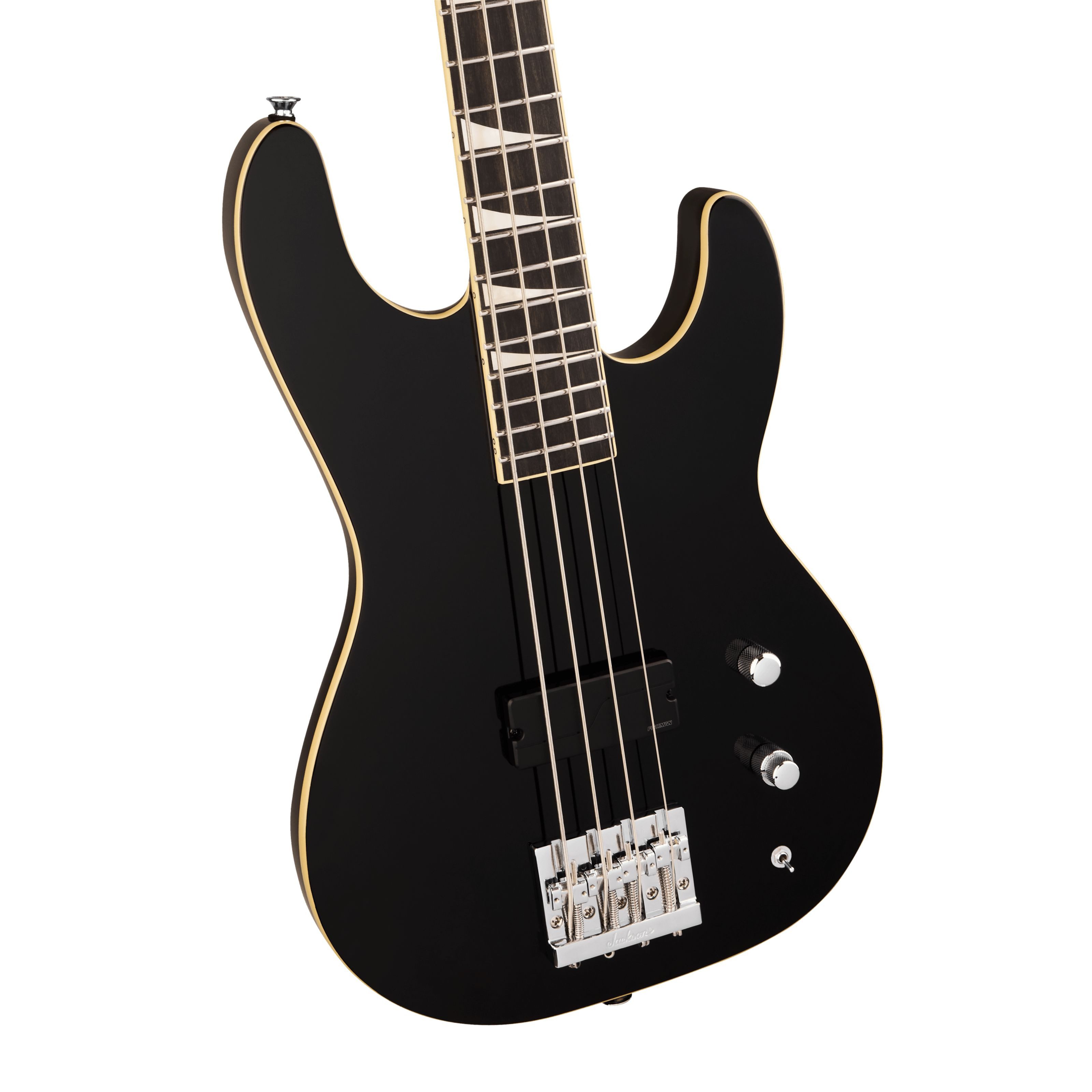 Jackson E-Bass, E-Bässe, 4-Saiter E-Bässe, Pro Plus Limited Edition Pure Metal CB1A Gloss Black - E-Bass