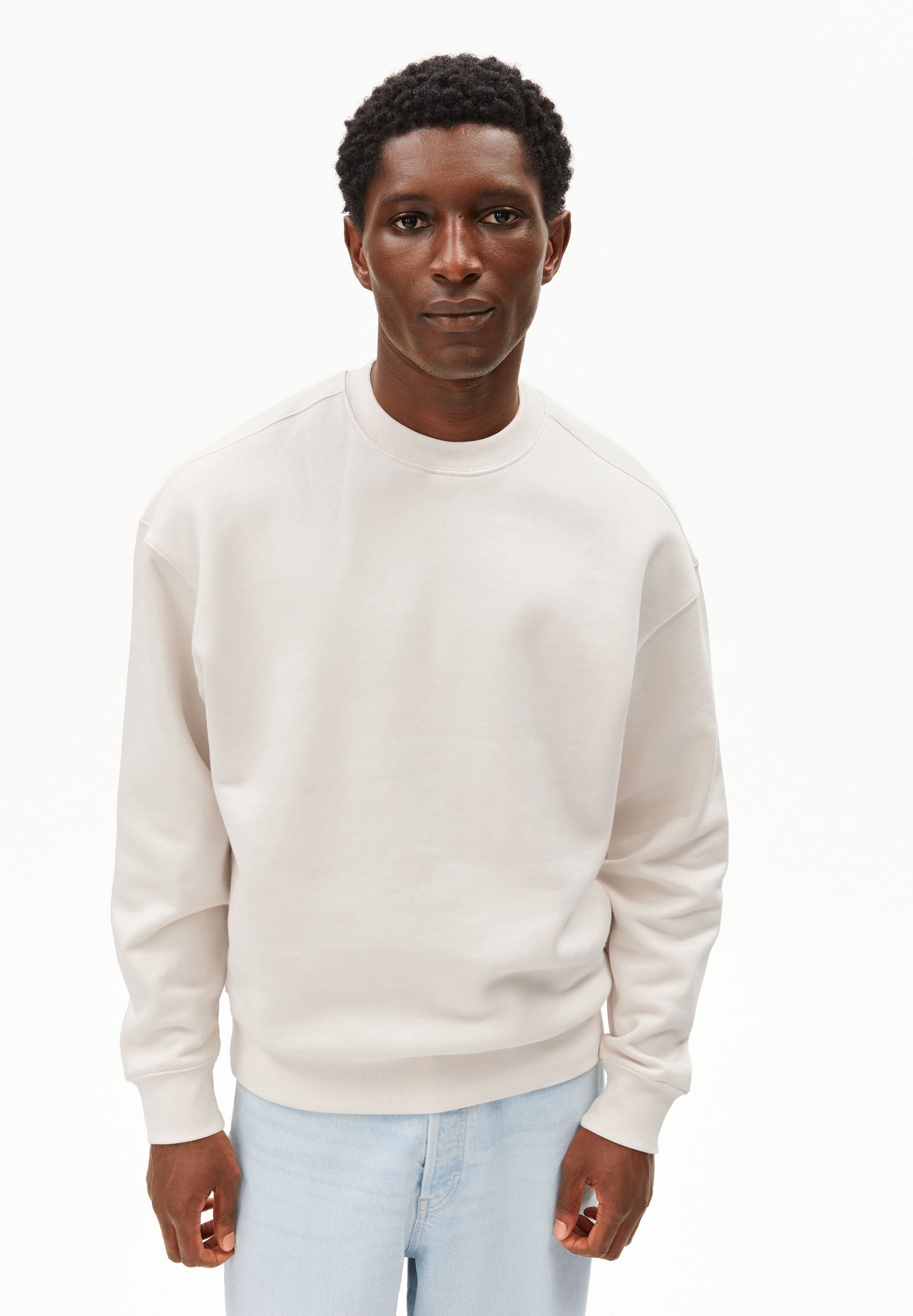 Armedangels Sweatshirt EMAAL Å ZICK ZACK Sweatshirts aus Bio-Baumwolle Relaxed Fit