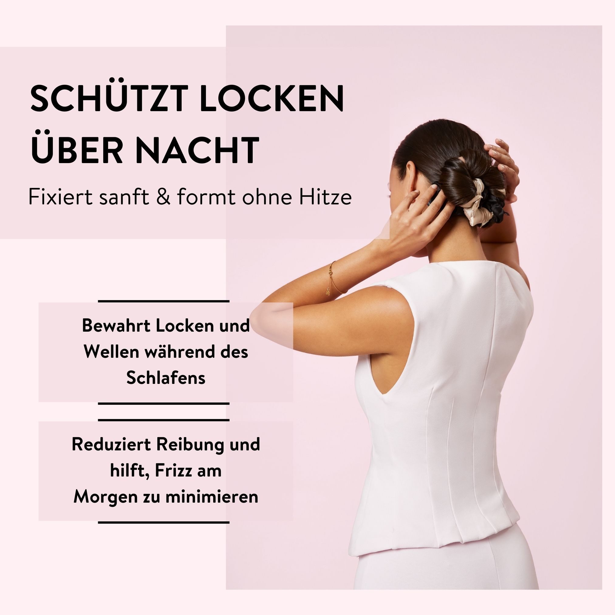 PARSA Beauty Lockenstyler Hair Hero Overnight Curl Protector Locken-Schutz-Set