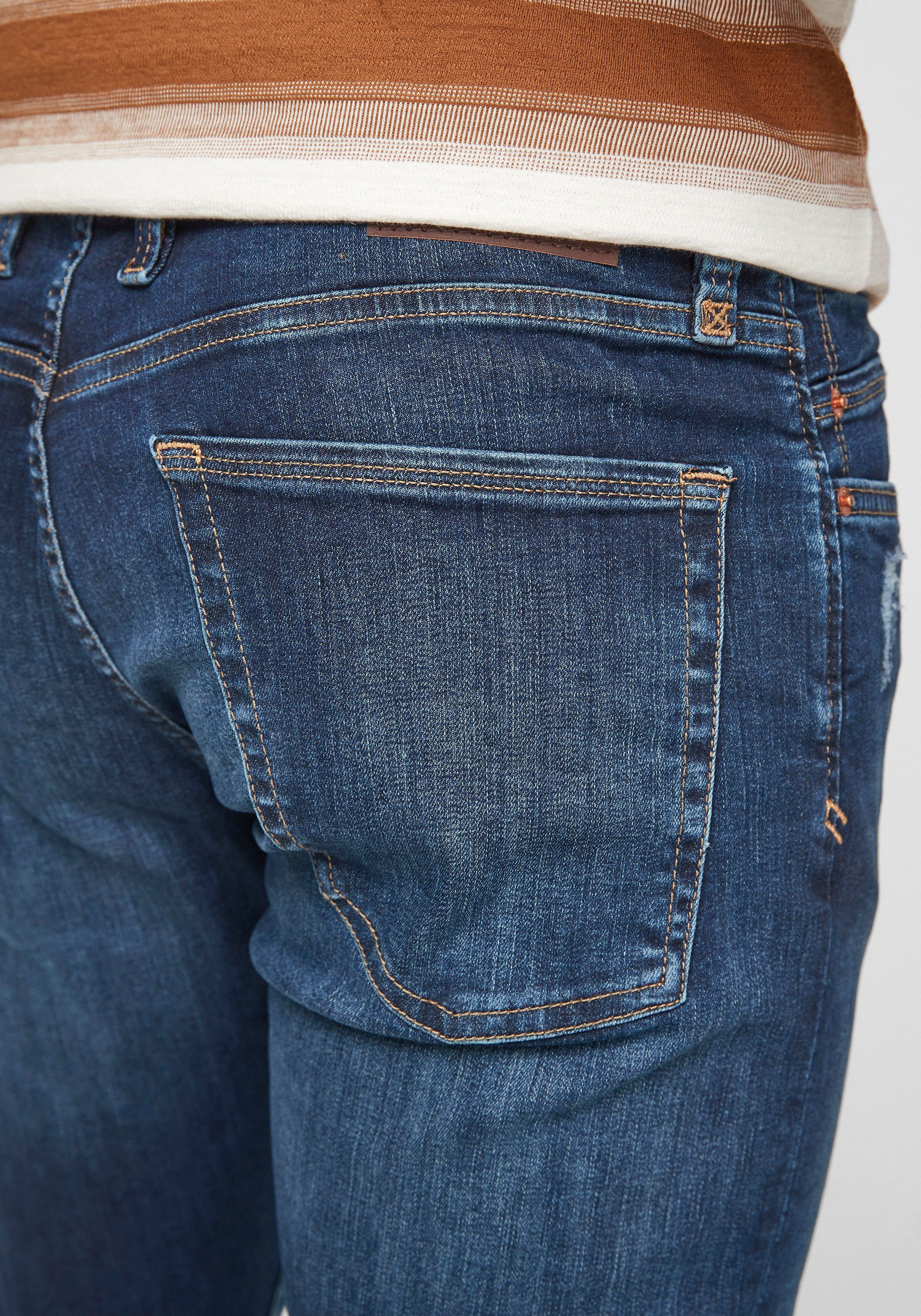 s.Oliver Bequeme dark mit Gesäß- und Jeans Eingrifftaschen blue