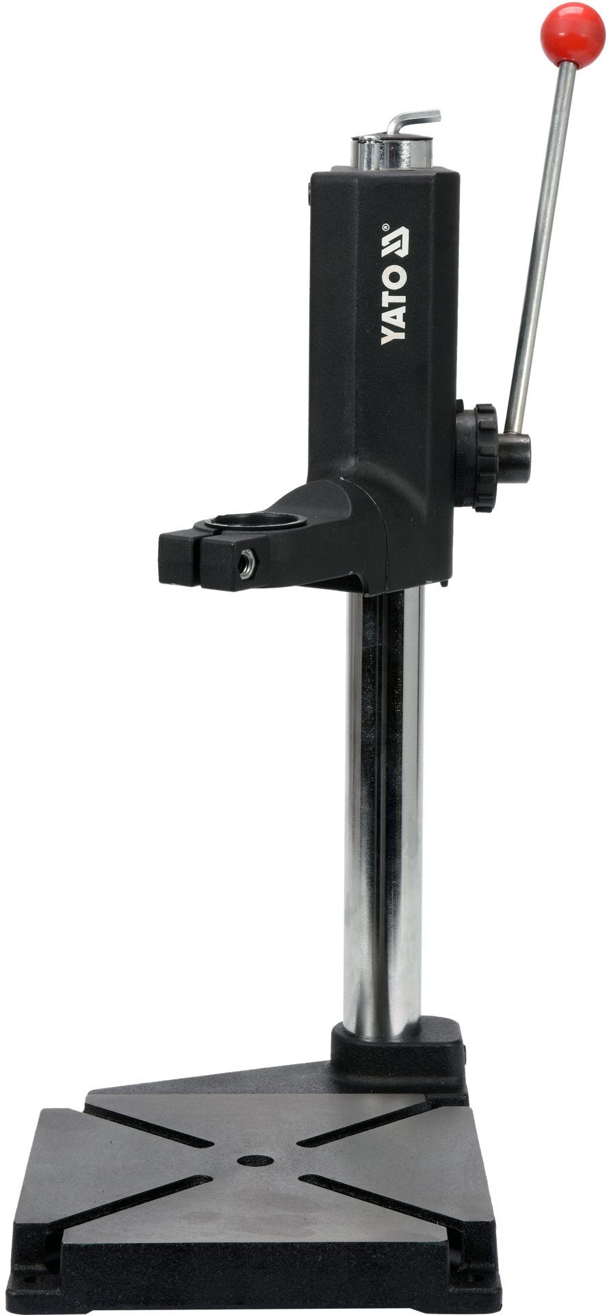 Yato Trennständer Bohrständer 500 mm mit Drehfunktion, 43 mm Aufnahme