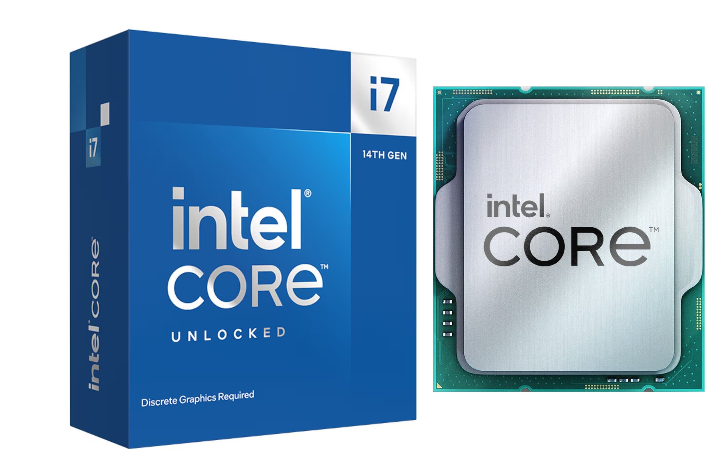 Intel® Prozessor Core i7-14700KF - 20 Kerne, Turbo bis 5,6 GHz - Gaming CPU - LGA1700, 14. Generation