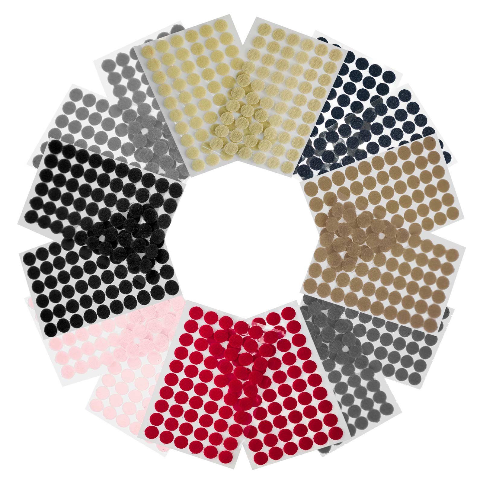 maDDma Klettband 60 Klettpunkte 15mm selbstklebend, günstig online kaufen