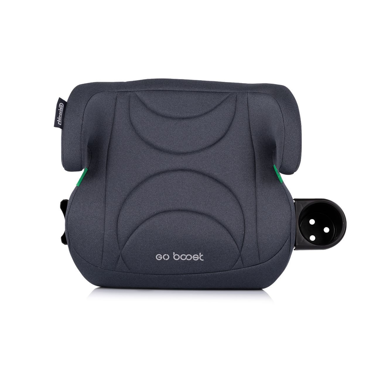 Chipolino Kindersitzerhöhung Kindersitzerhöhung Go Boost, ab: 5, bis: 12, i-Size (125-150cm) Getränkehalter waschbar
