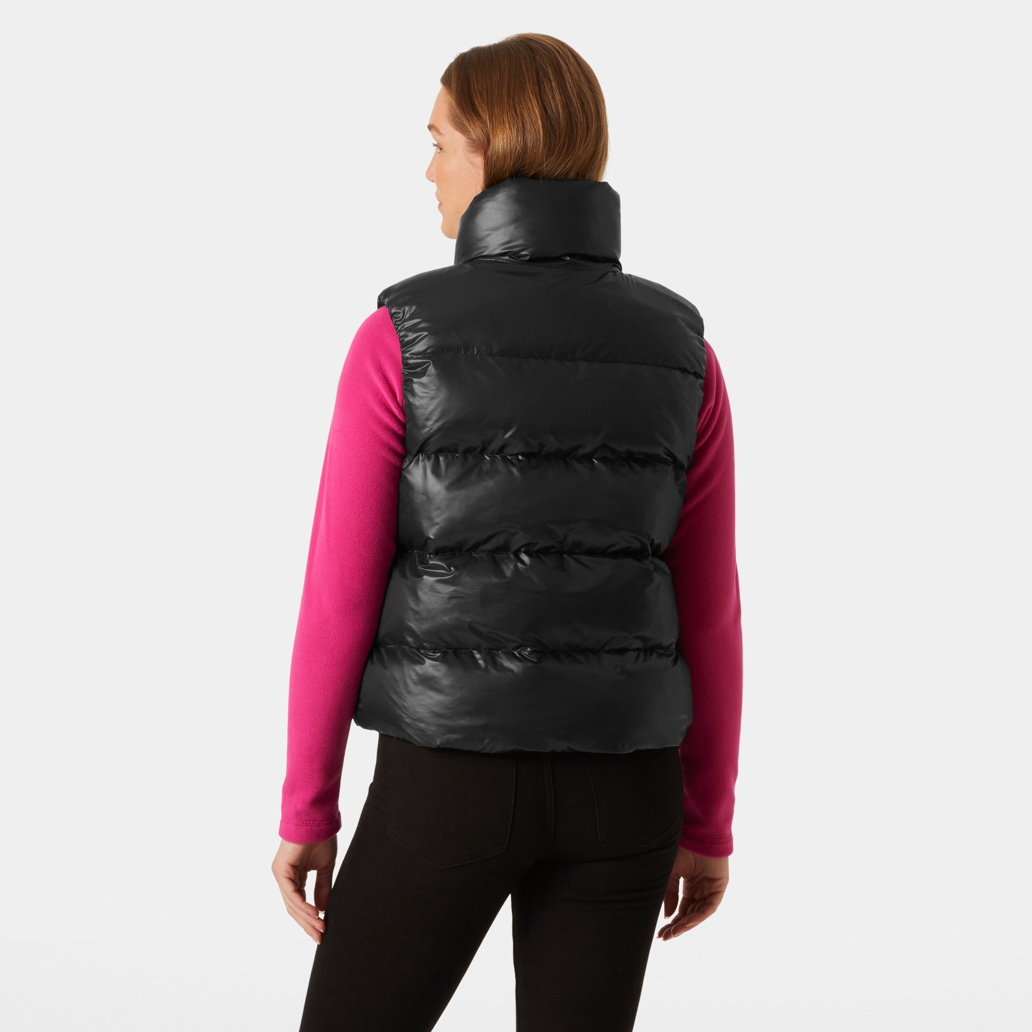 Helly Hansen Steppweste W JADE VEST sportlicher Stil, mit Reißverschluss, hochschließender Kragen