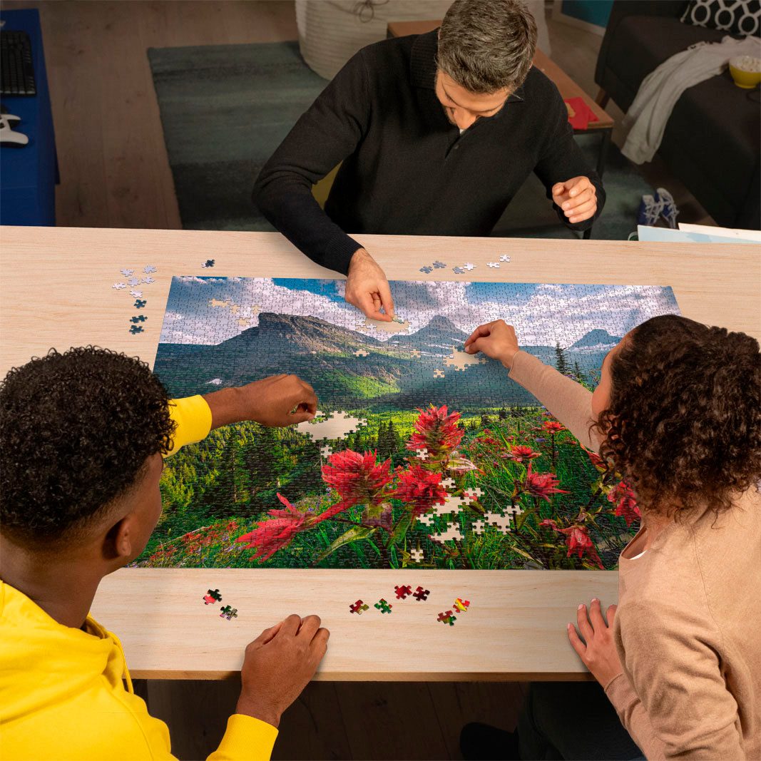 Ravensburger Puzzle Pristine Mountains, 2000 Puzzleteile, Made in Germany