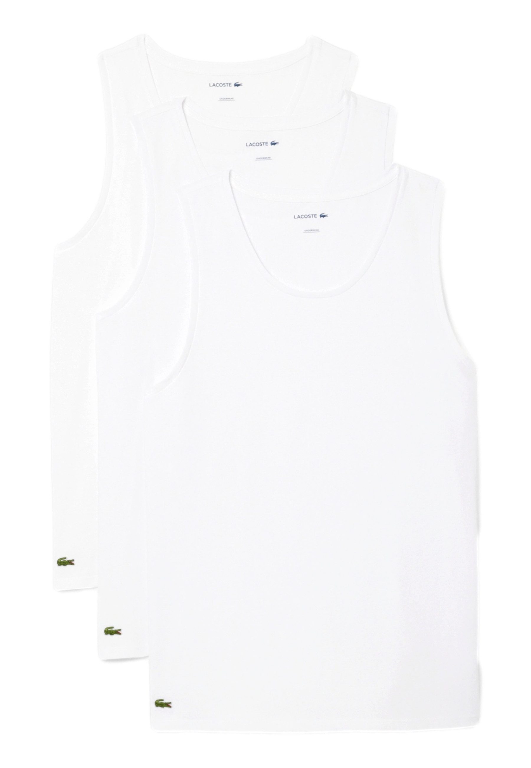 Lacoste Tanktop Trägerhemd Tank-Top 3 Pack (3-tlg)