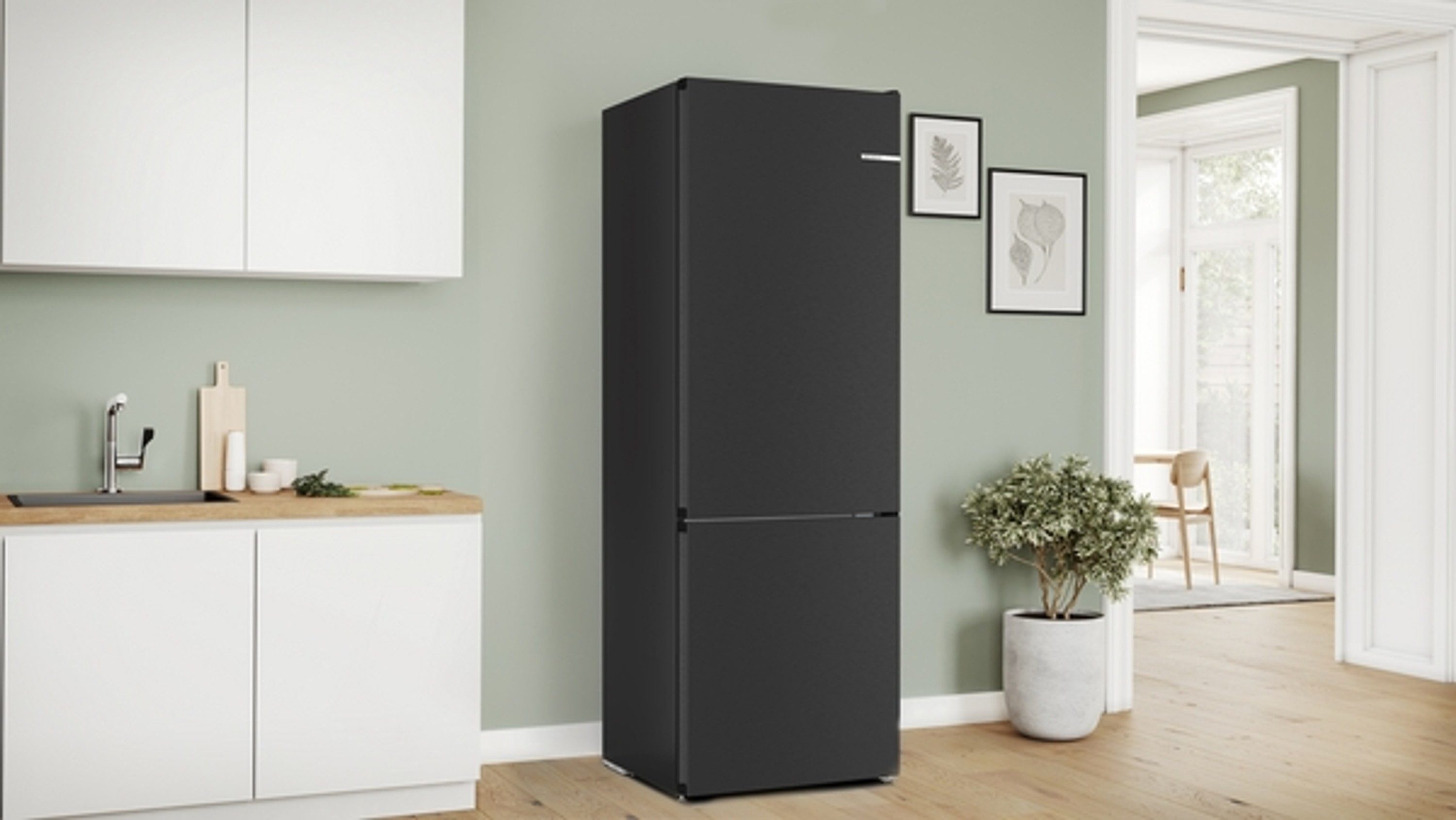 BOSCH Kühl-/Gefrierkombination 4 KGN492XCF, 203 cm hoch, 70 cm breit
