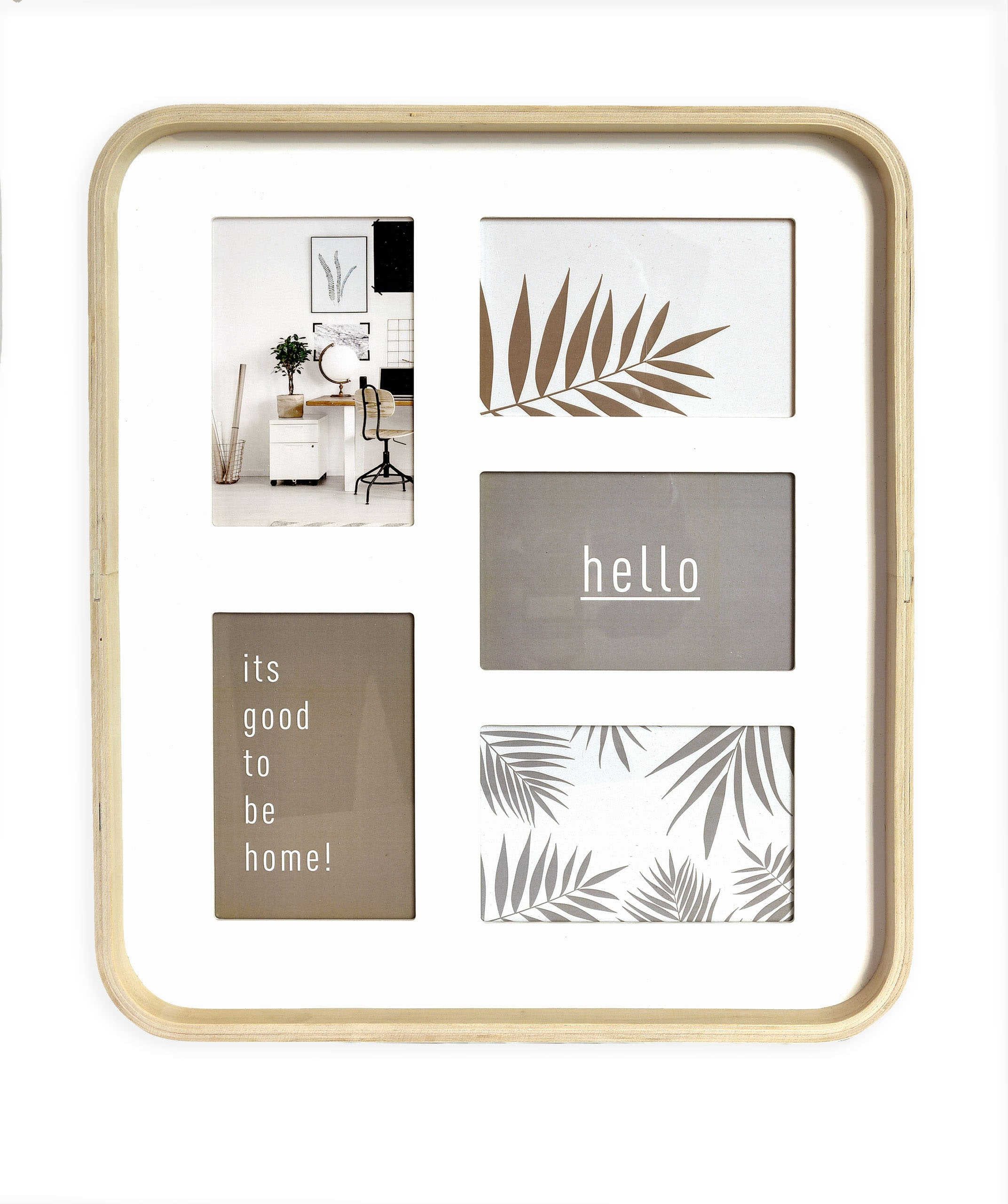 accent by nielsen Collagerahmen Collage mit Passepartout für 5 Fotos, (1 St)