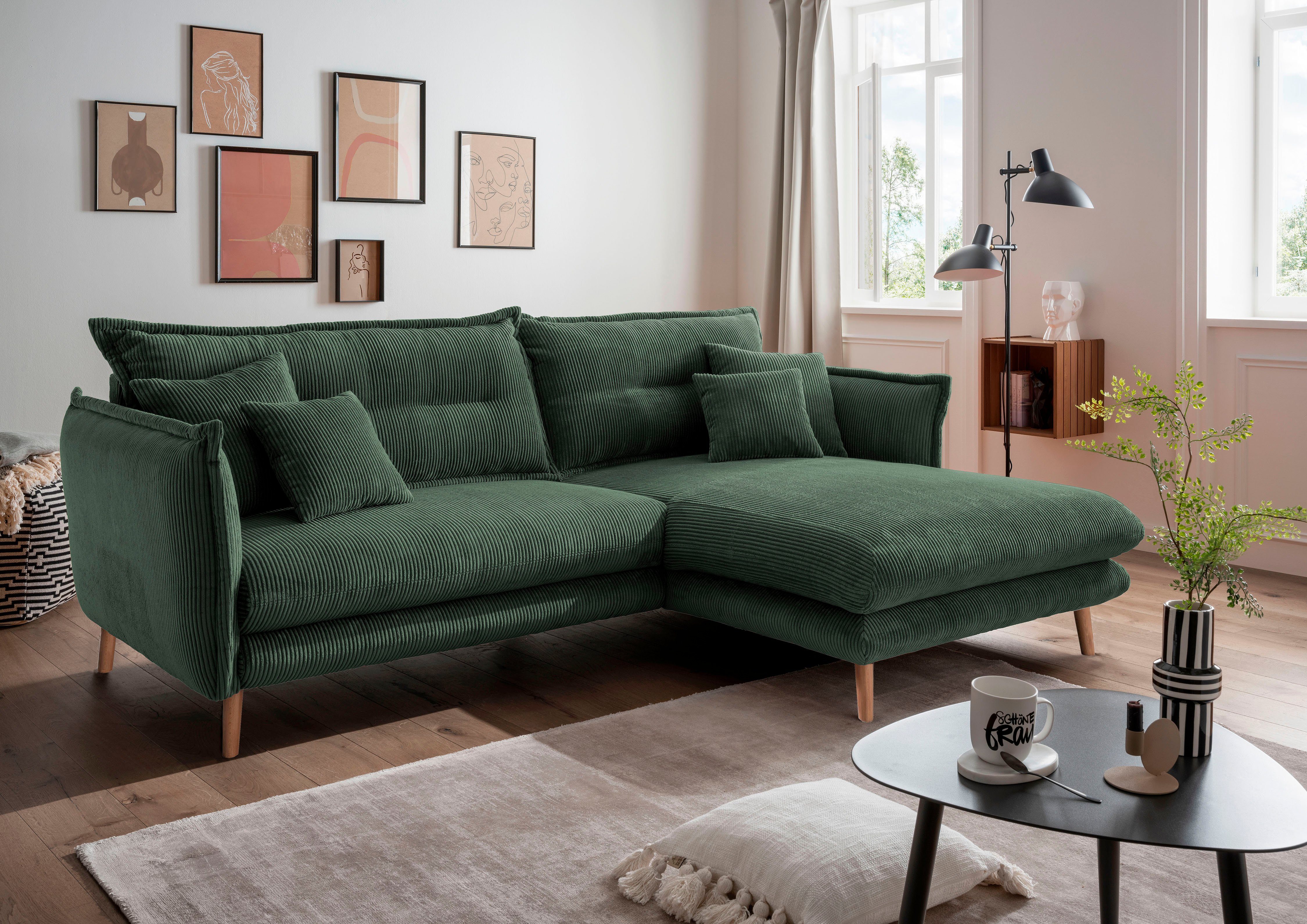 INOSIGN Ecksofa Lazio modern und bequem, günstig online kaufen
