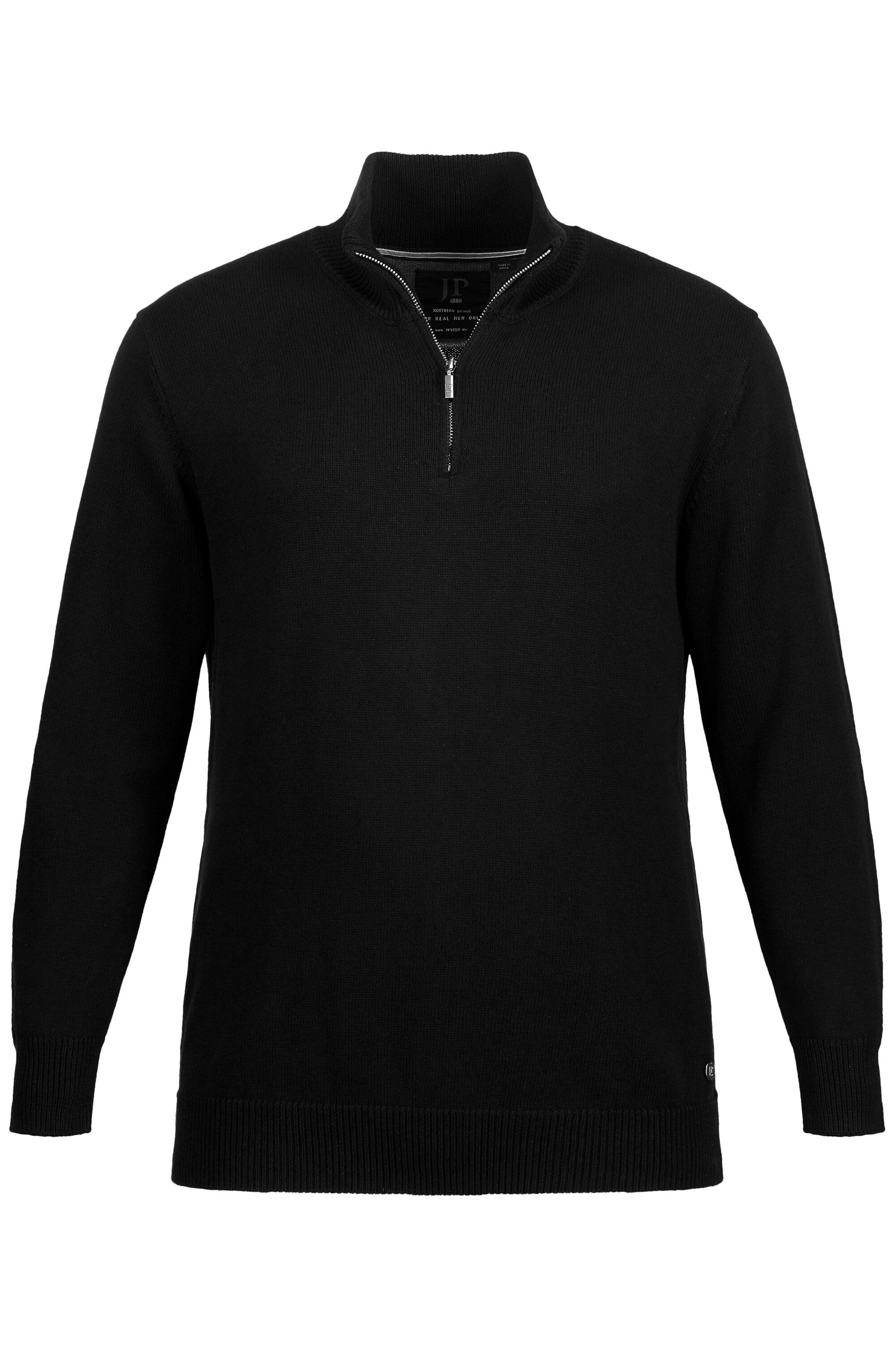 JP1880 Rundhalspullover bis 7XL Troyer aus Strick Pullover mit Stehkragen günstig online kaufen