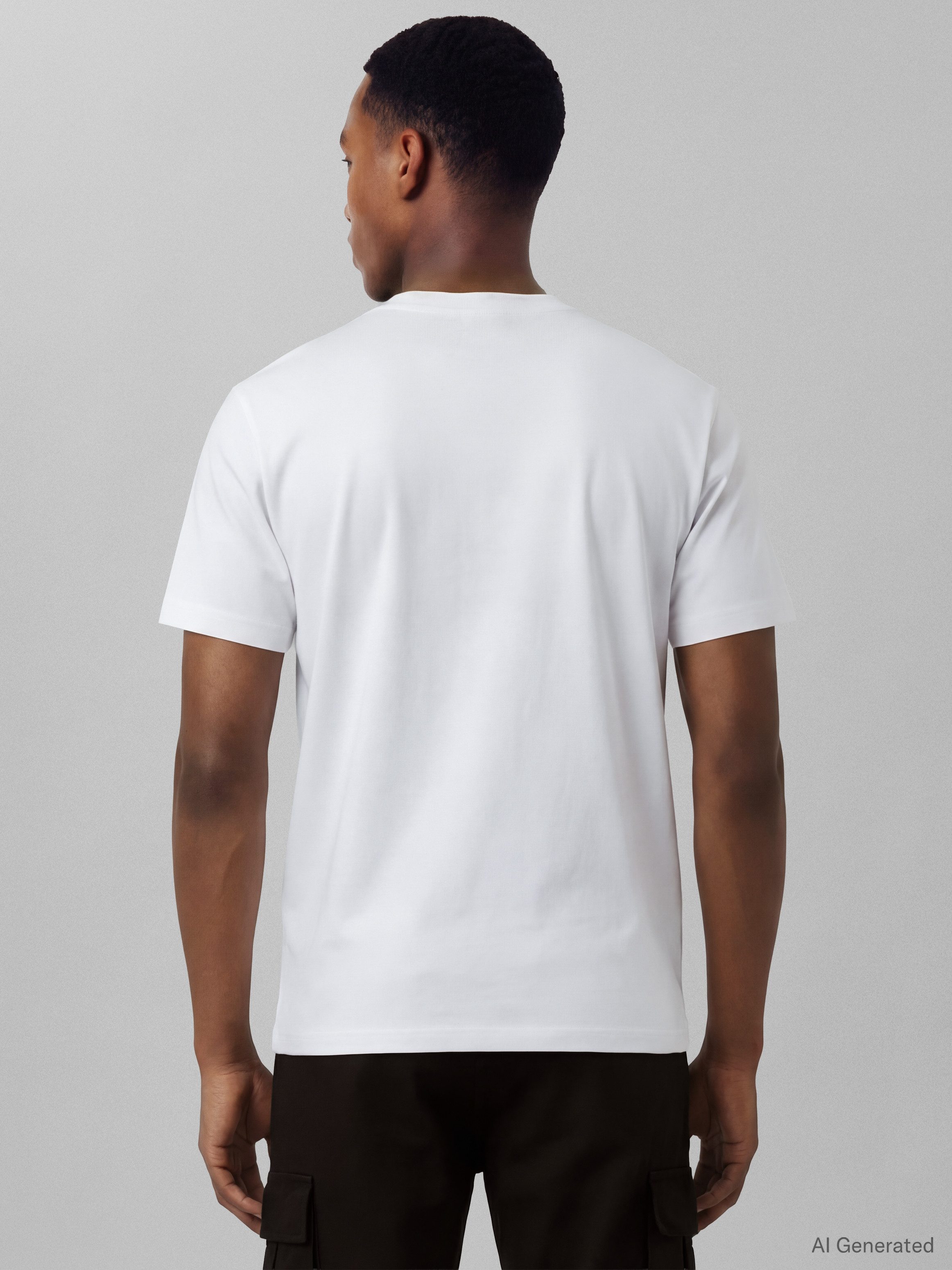 Calvin Klein Jeans T-Shirt (Packung, 2-tlg., 2er-Pack) Mit Rundhalsausschnitt
